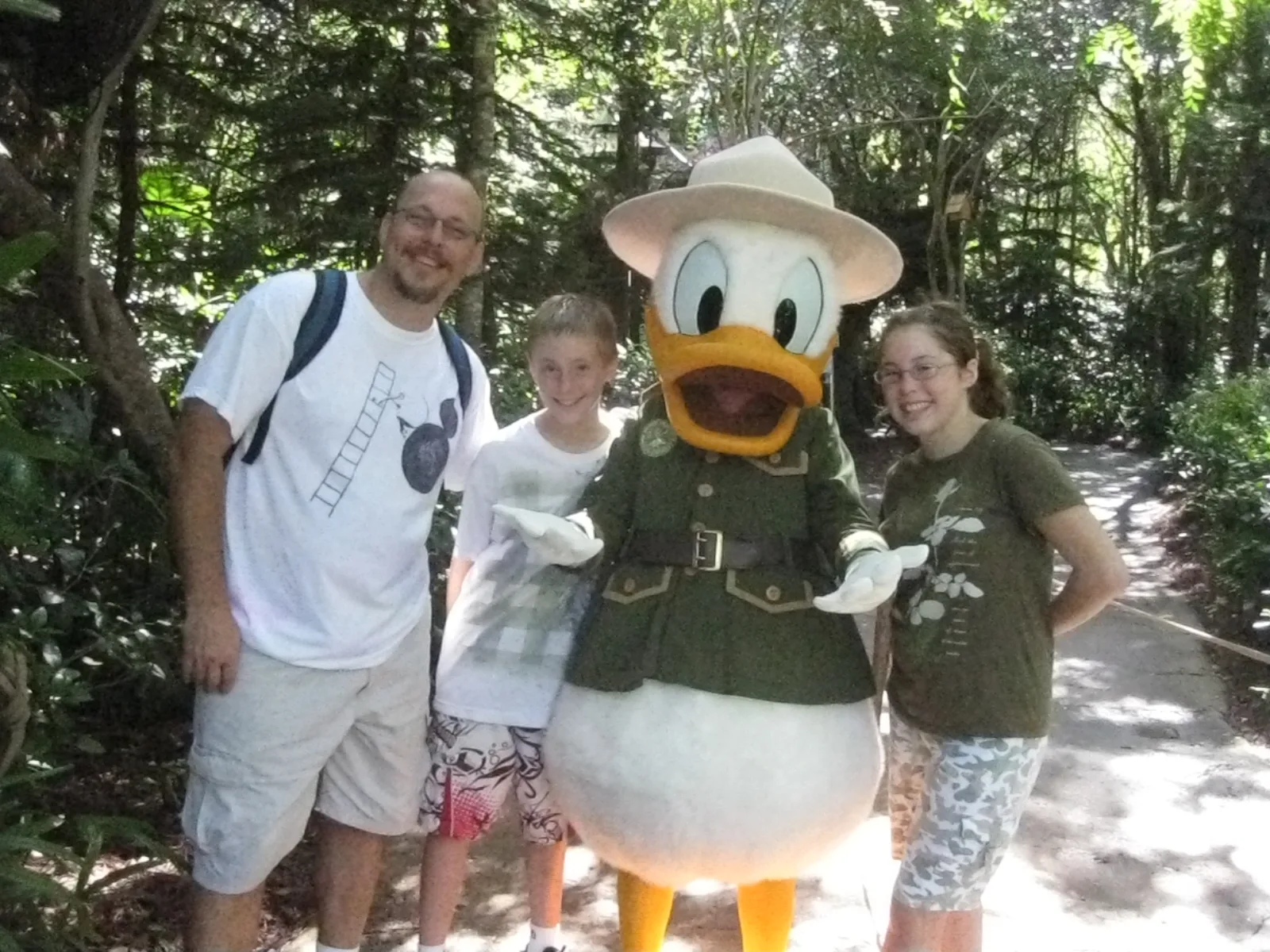 Donald Duck Animal Kingdom 2010