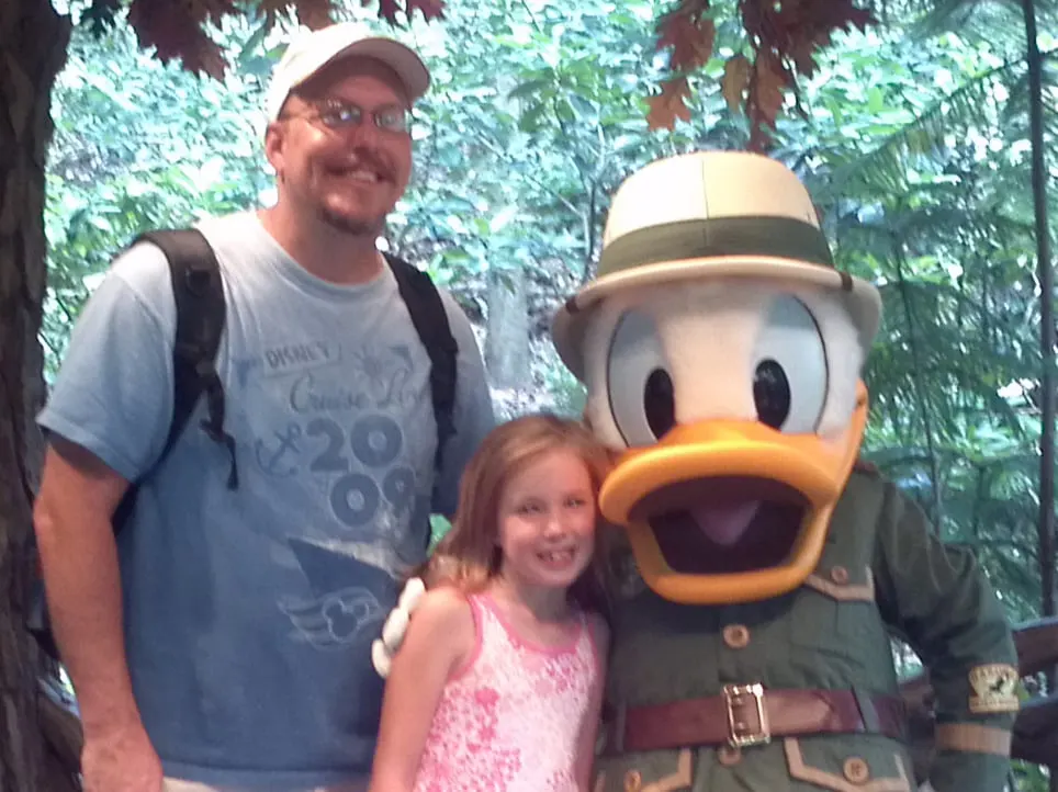 Donald Duck Animal Kingdom 2012
