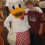 Donald at Chef Mickey's