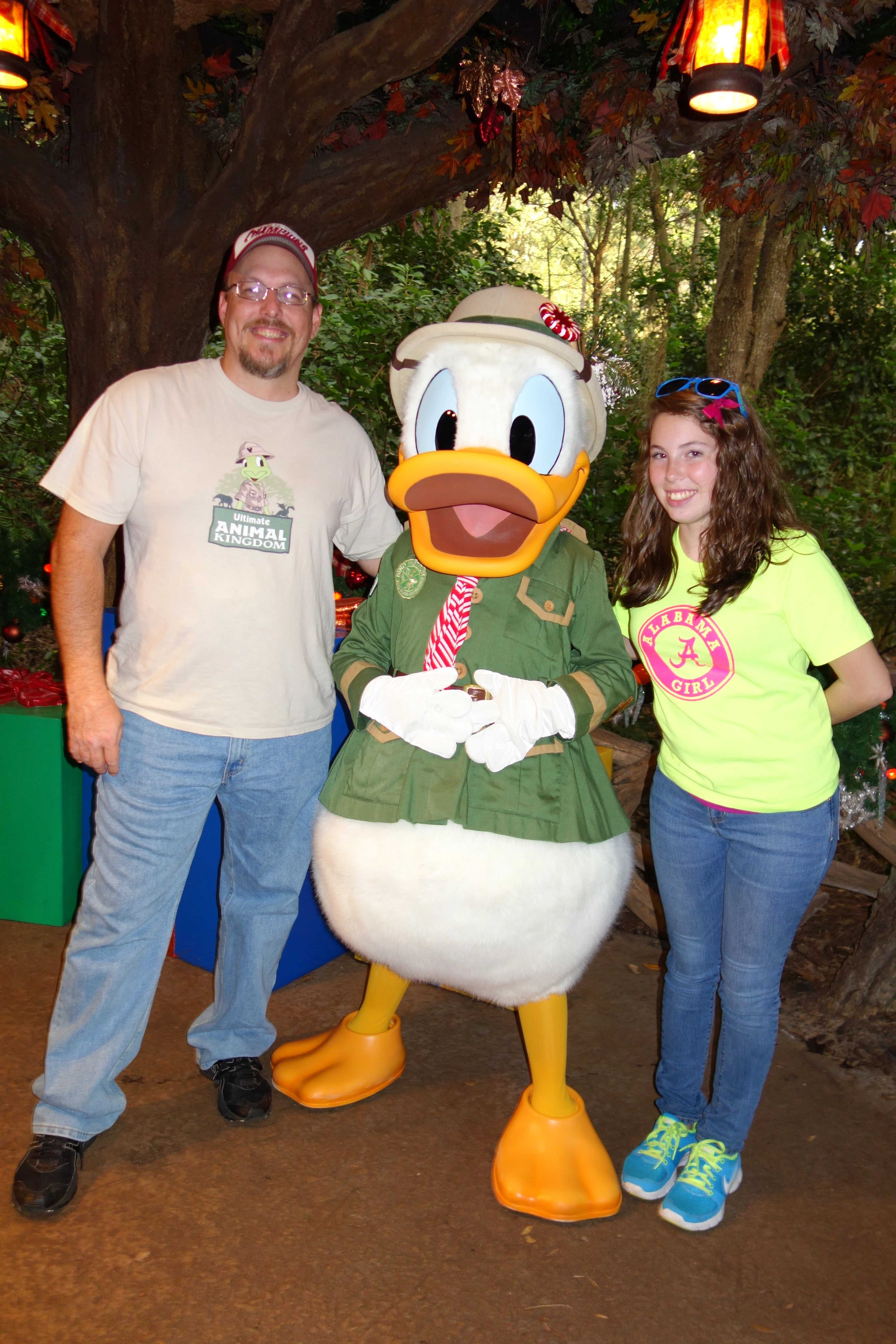 Donald Duck Animal Kingdom 2012