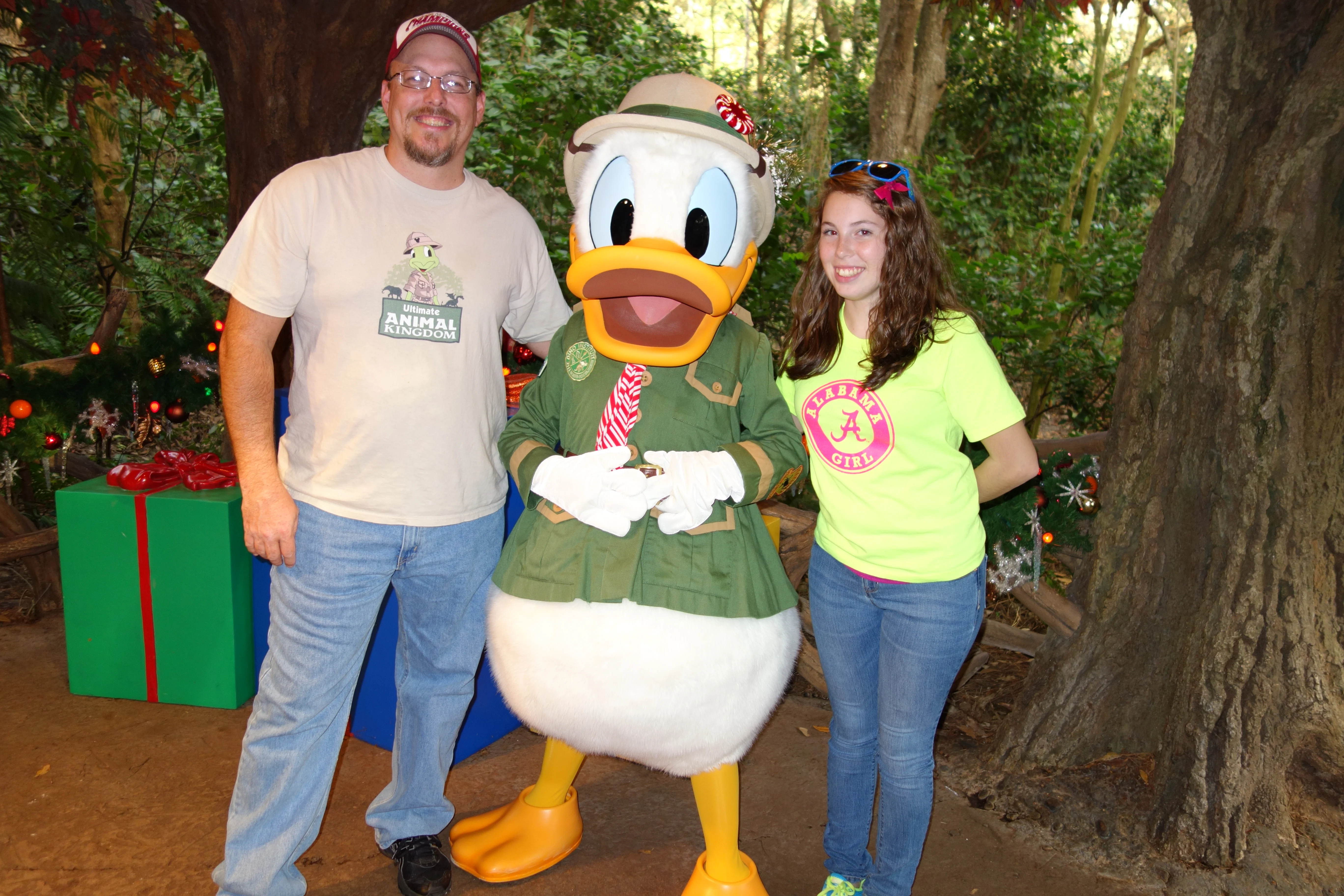 Donald Duck Animal Kingdom 2012