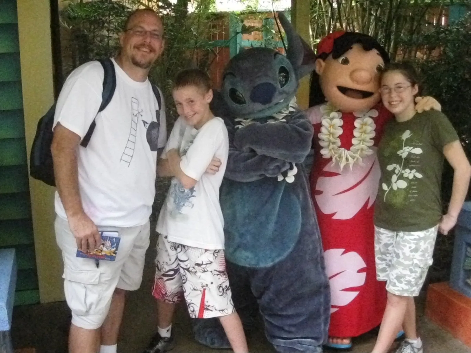 Lilo and Stitch at Animal Kingdom 2010