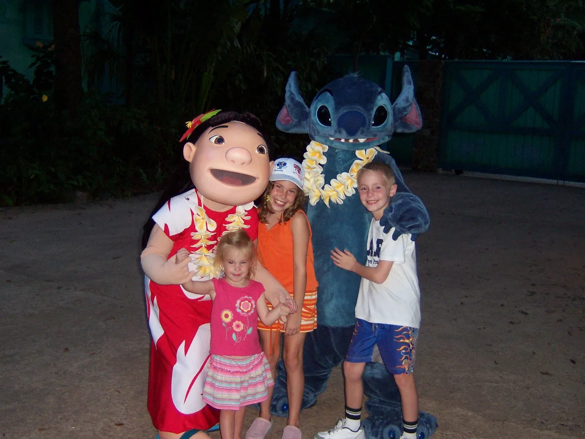 Lilo and Stitch at Animal Kingdom 2006