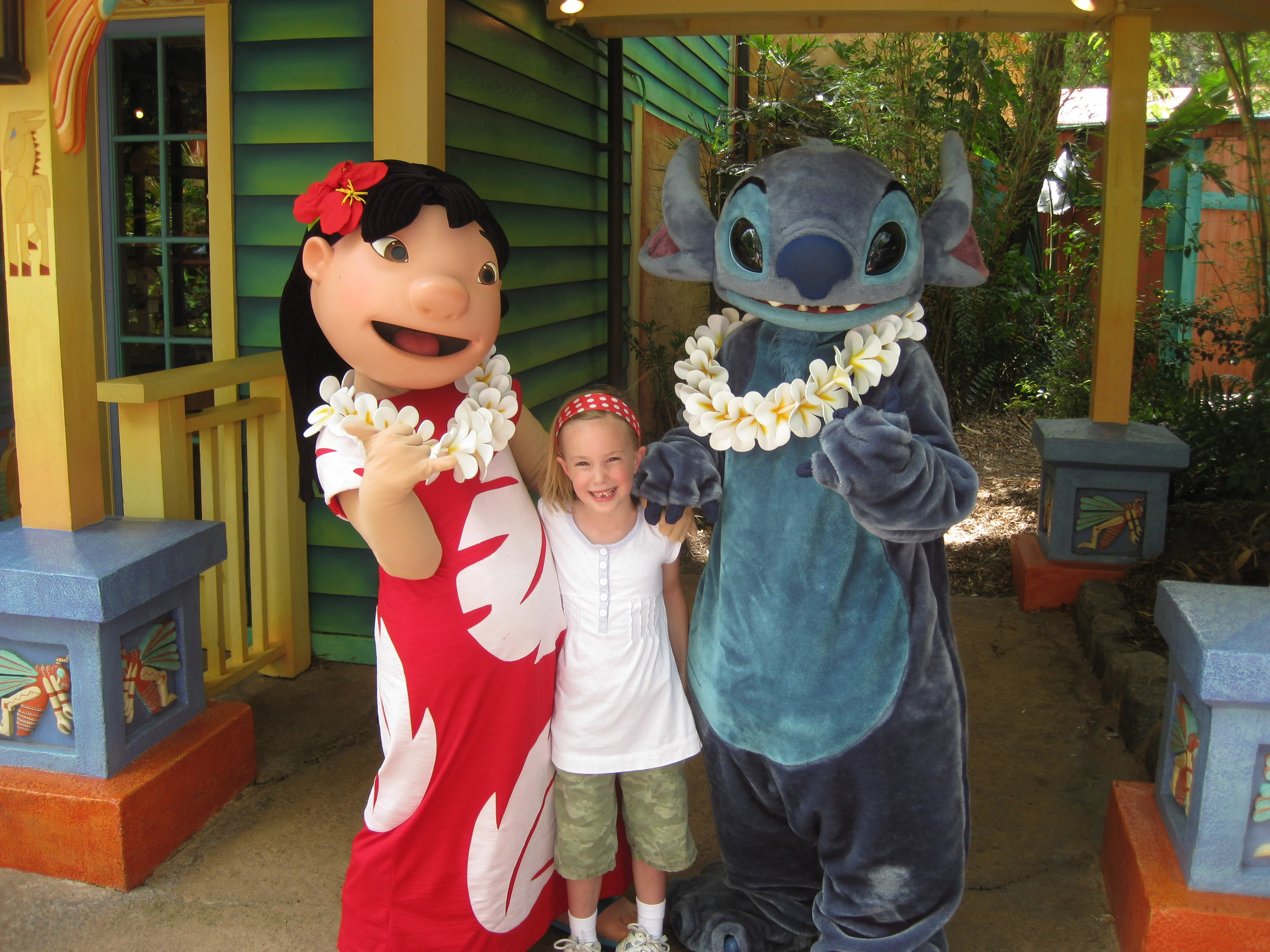Lilo and Stitch at Animal Kingdom 2010