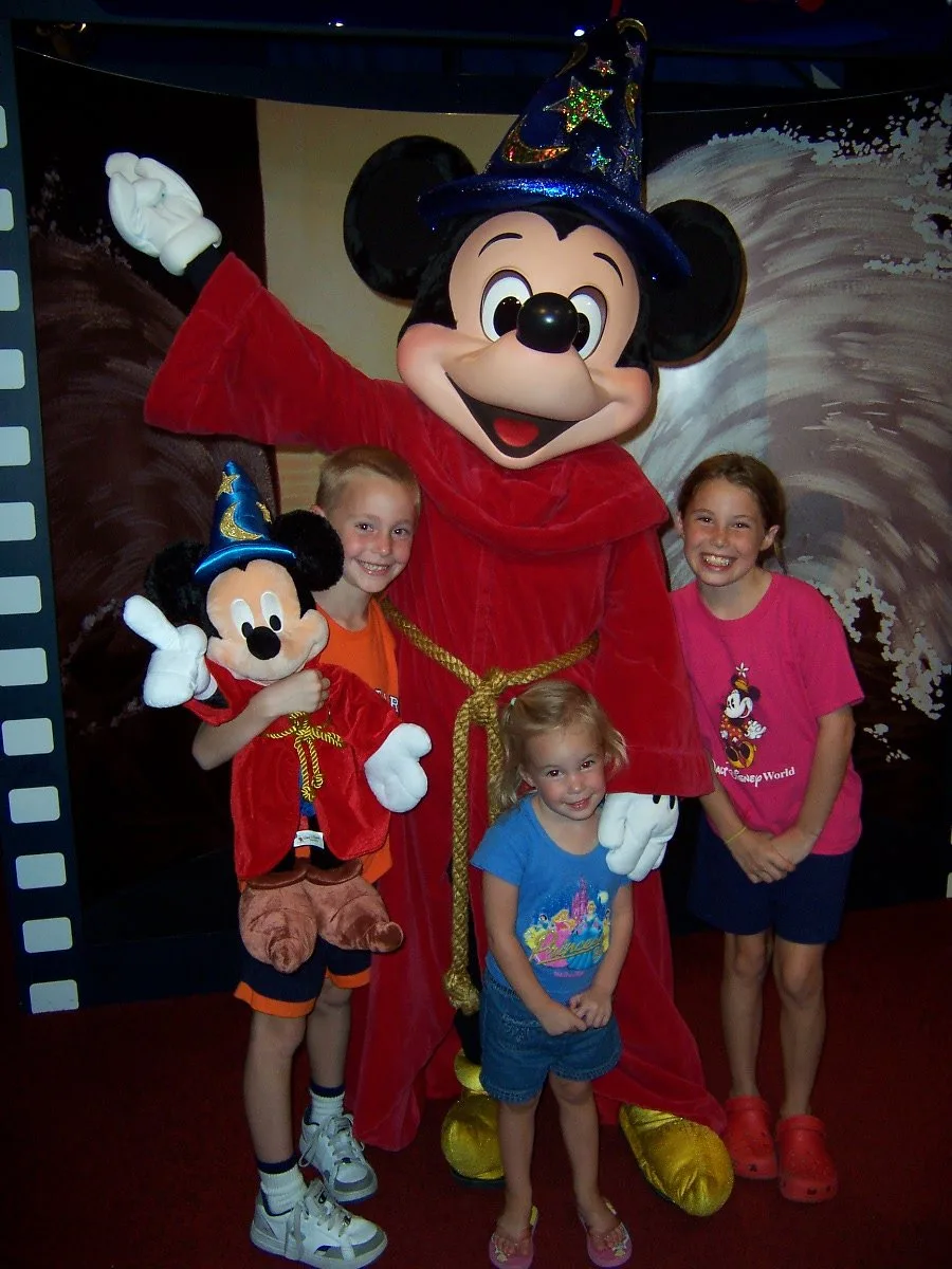 Sorcerer Apprentice Mickey Hollywood Studios 2006