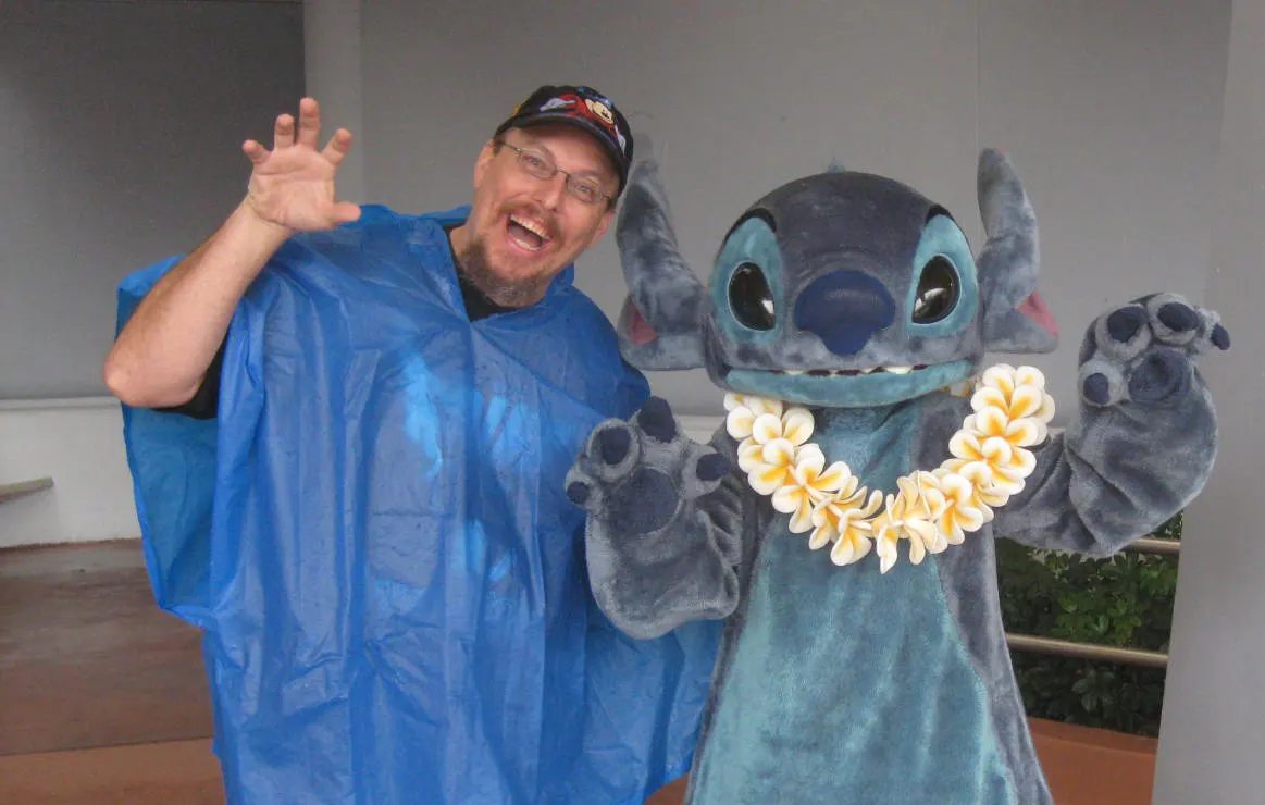 Stitch in Epcot 2011