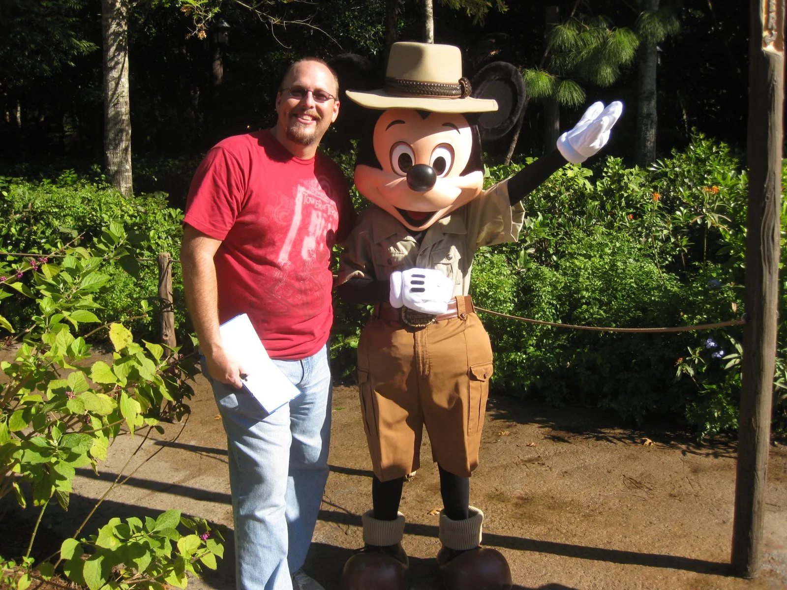 Mickey Mouse in Animal Kingdom 2010