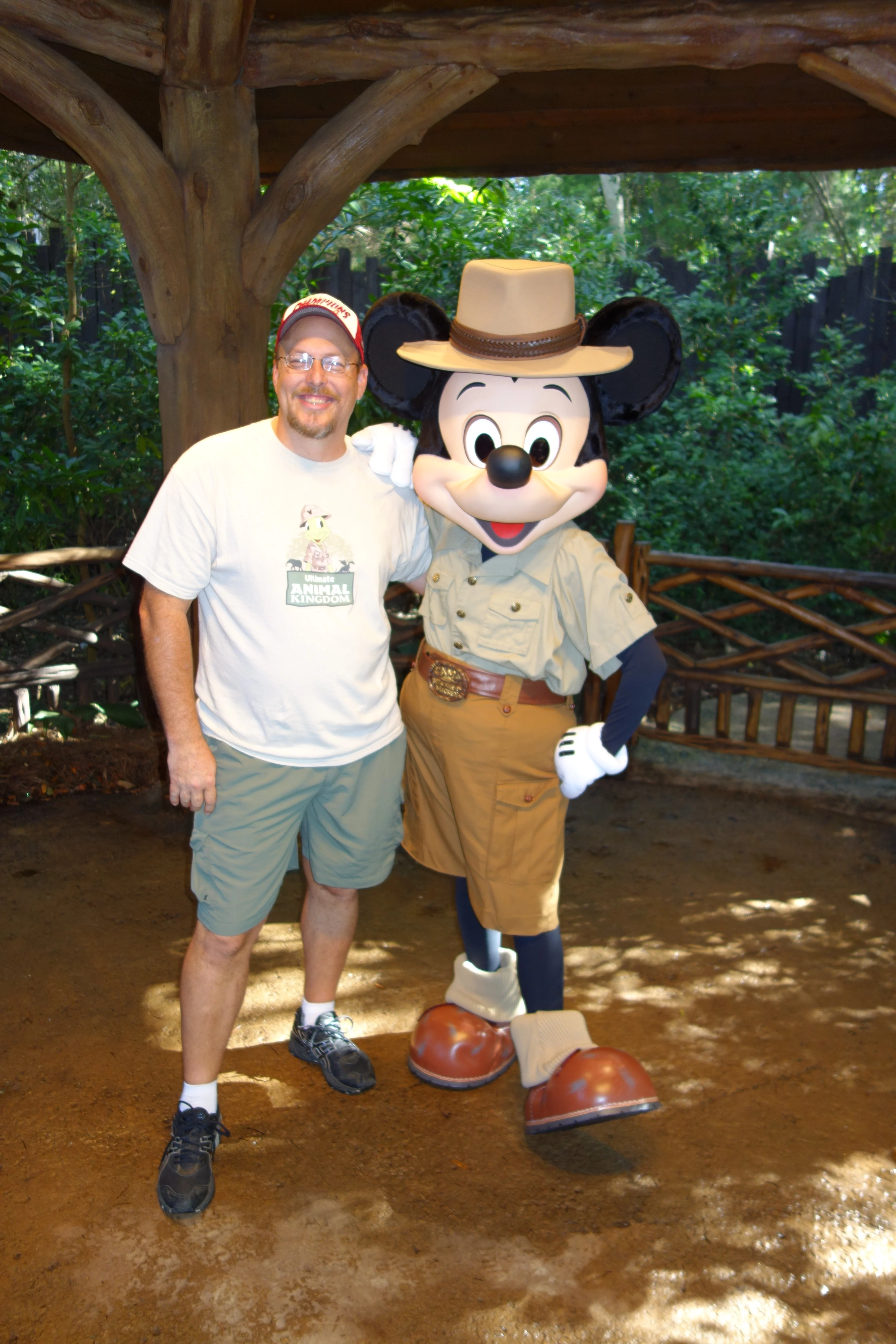 Mickey Mouse in Animal Kingdom 2012