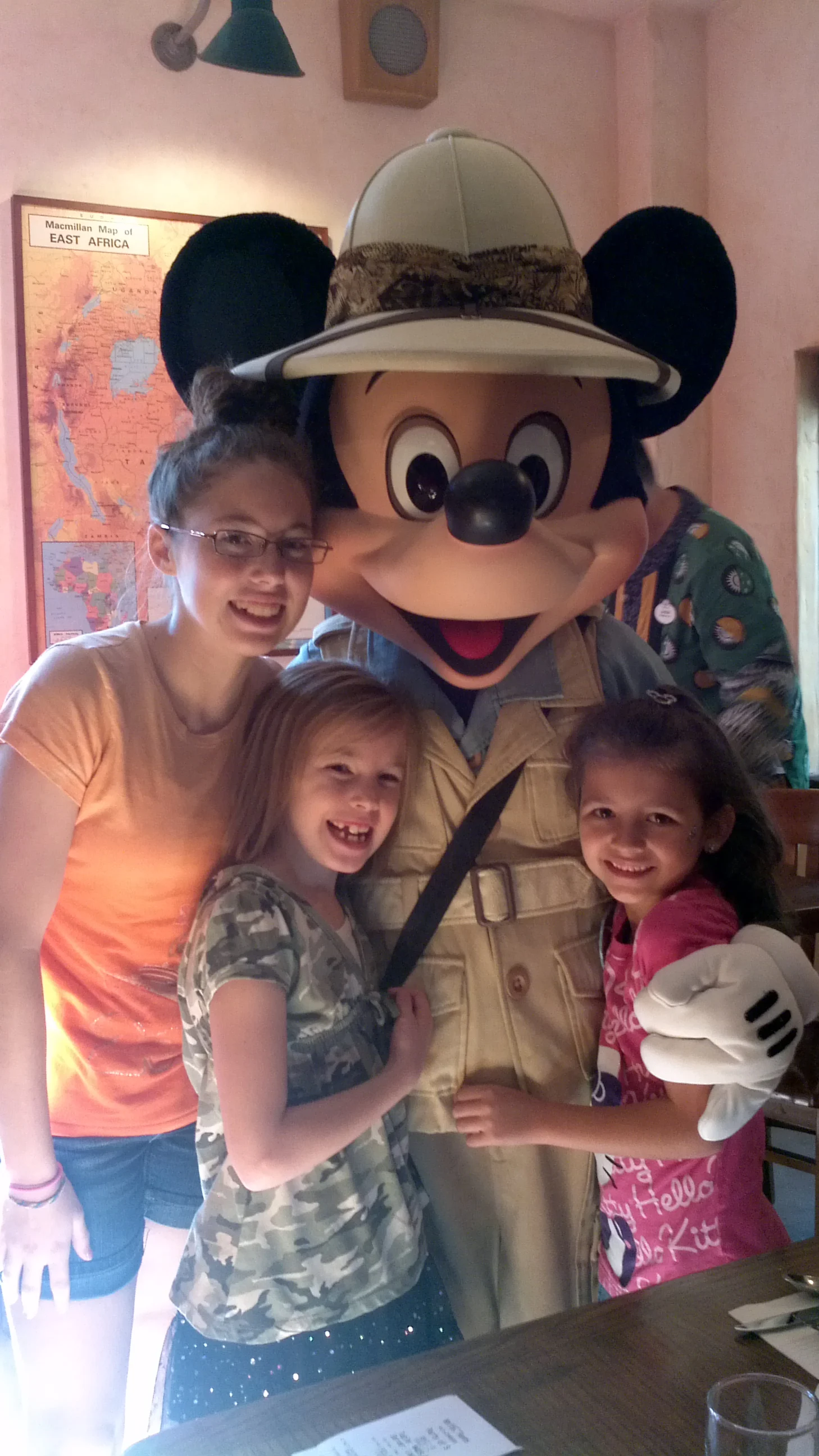 Mickey Mouse in Animal Kingdom 2011