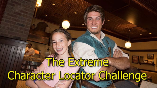 The Extreme Character Locator Challenge