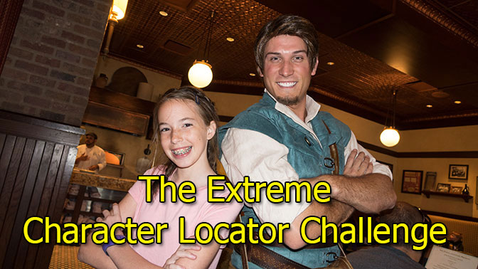 The Extreme Character Locator Challenge