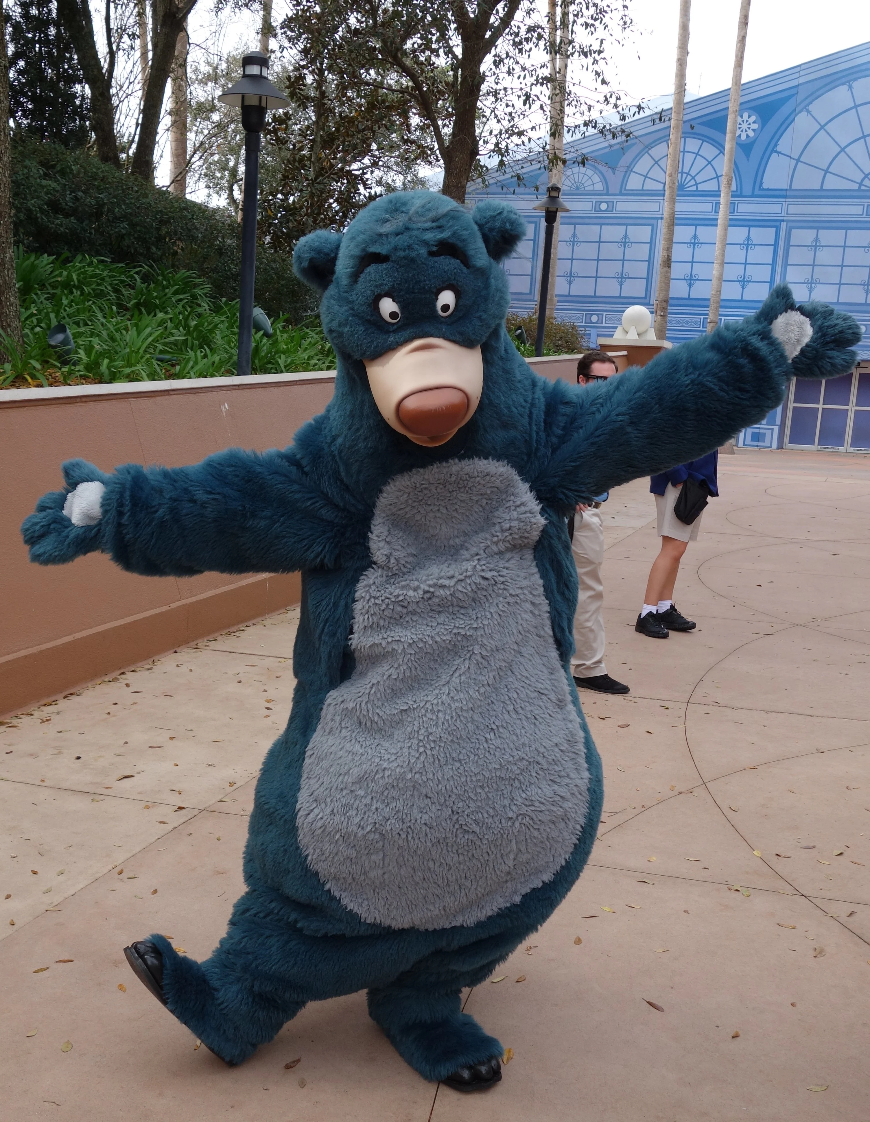 Baloo in Epcot World Showplace 2013