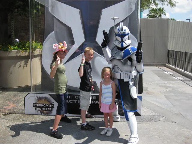 Captain Rex at Star Wars Weekends 2009