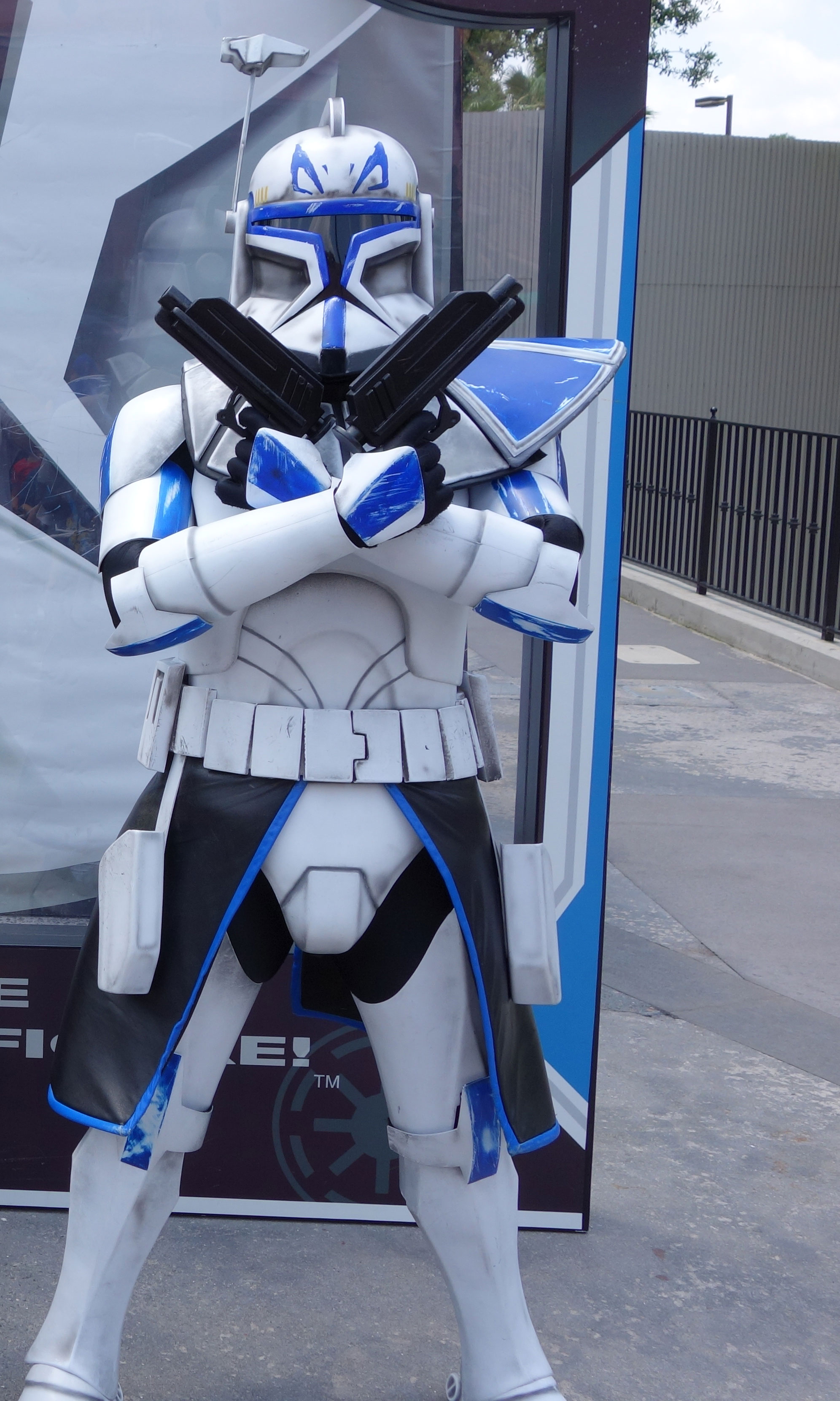 Captain Rex 2013 Star Wars Weekends - Clone Trooper