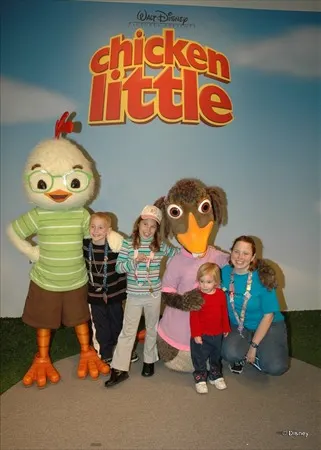Chicken Little and Abby Mallard 2005
