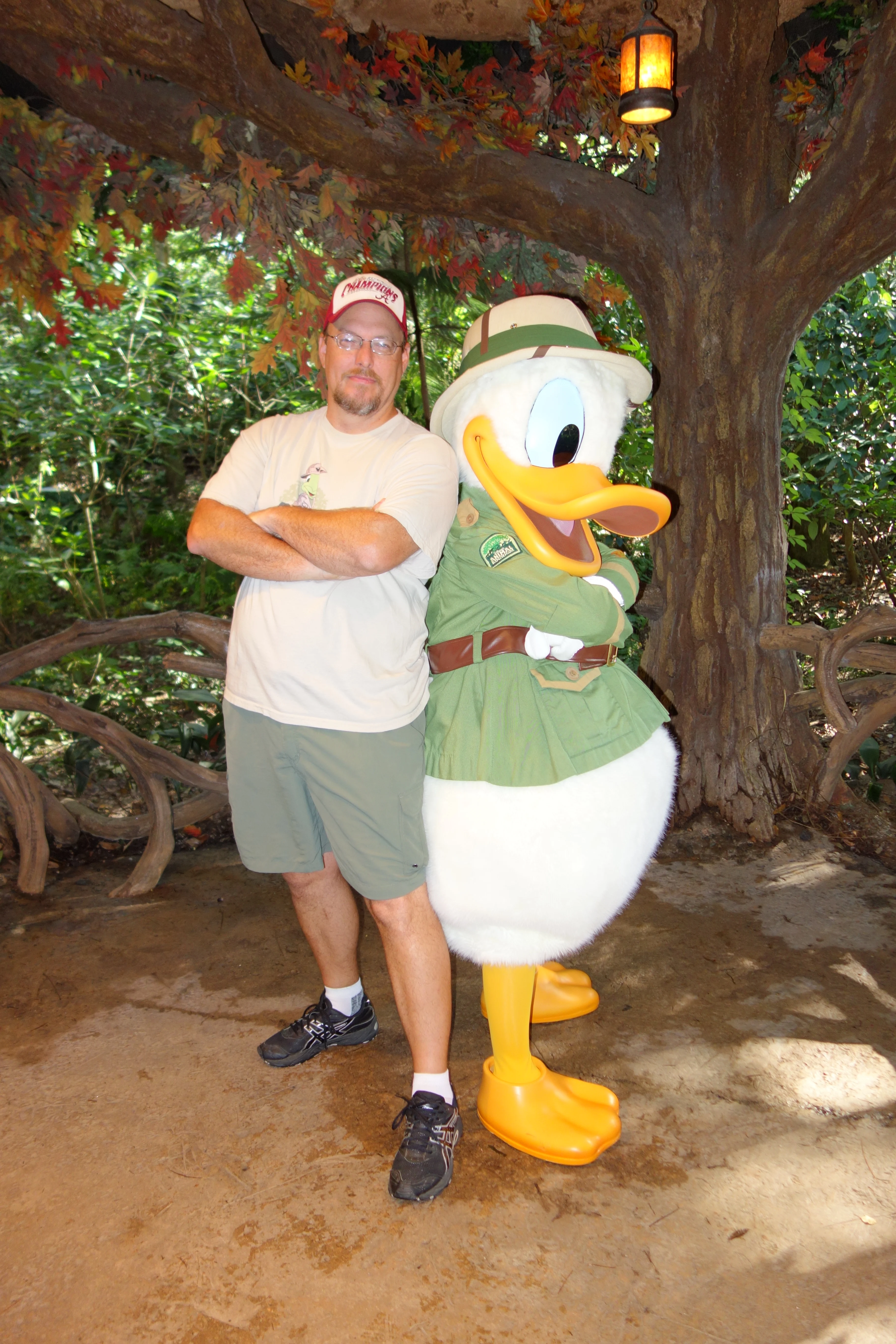 Donald Duck Animal Kingdom 2012