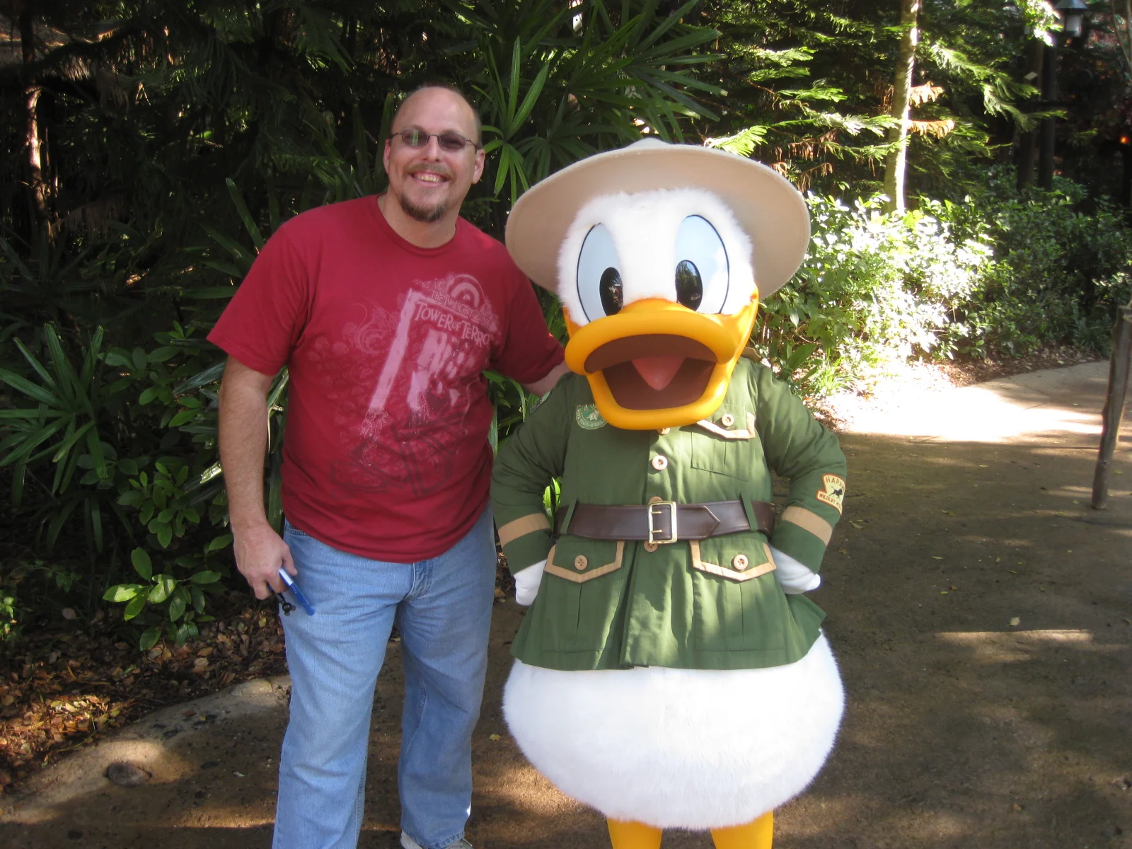 Donald Duck Animal Kingdom 2011