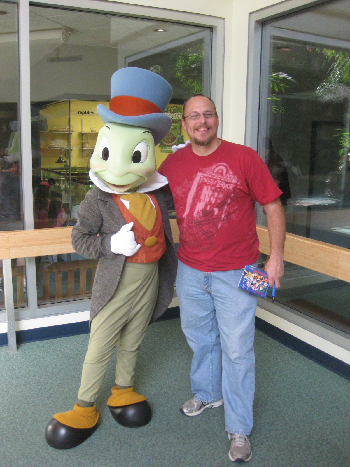 Walt Disney World, Animal Kingdom Characters, Conservation Station, Jiminy Cricket