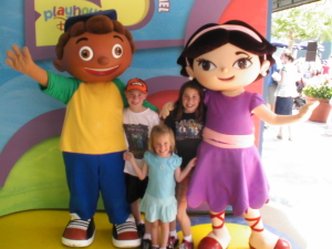 Walt Disney World, Hollywood Studios Characters, Little Einsteins, Quincy, June