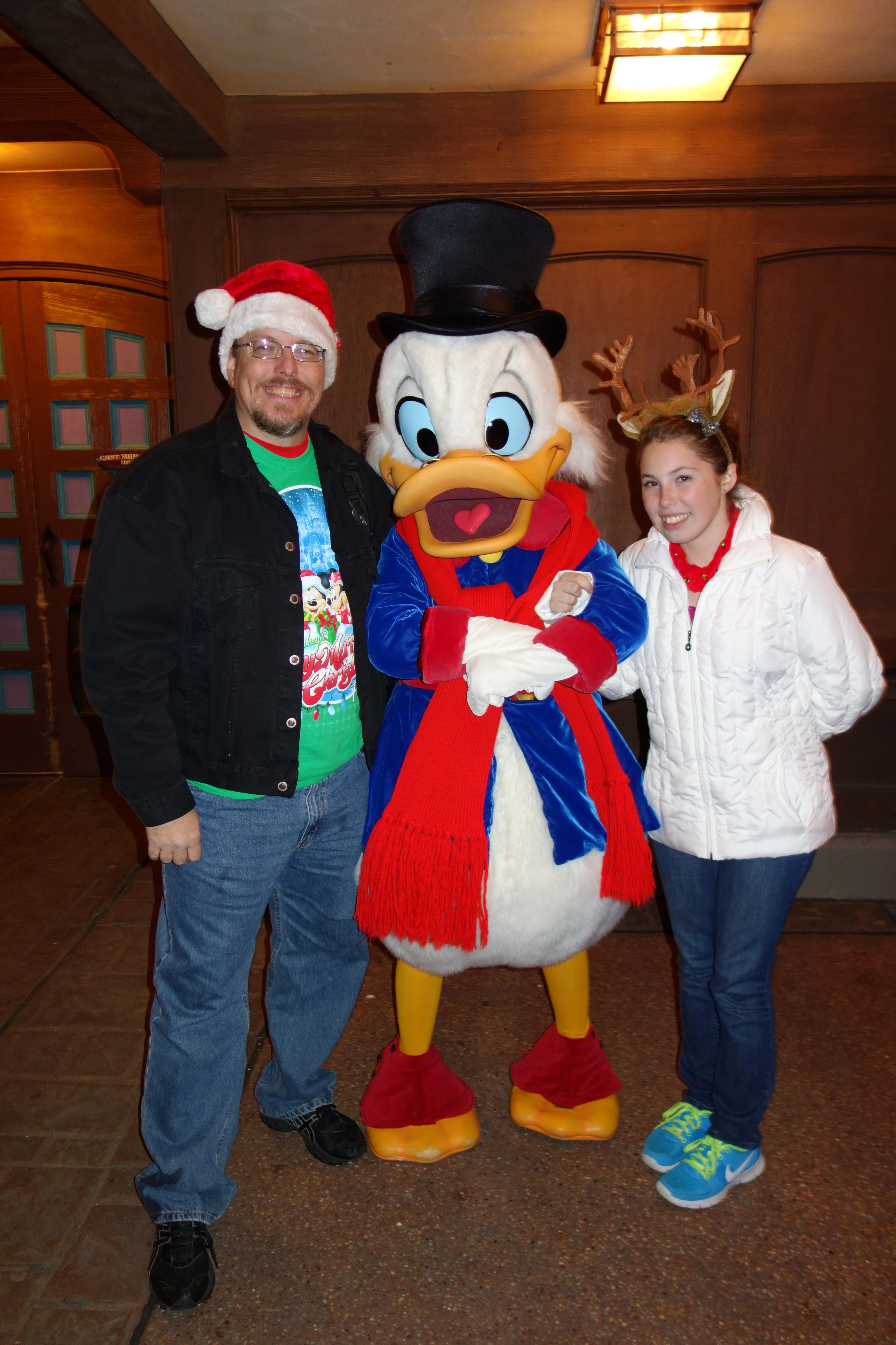 Scrooge McDuck at Mickey's Very Merry Christmas Party 2012
