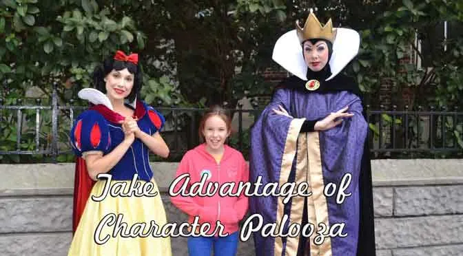 Character Palooza 2020 Schedule