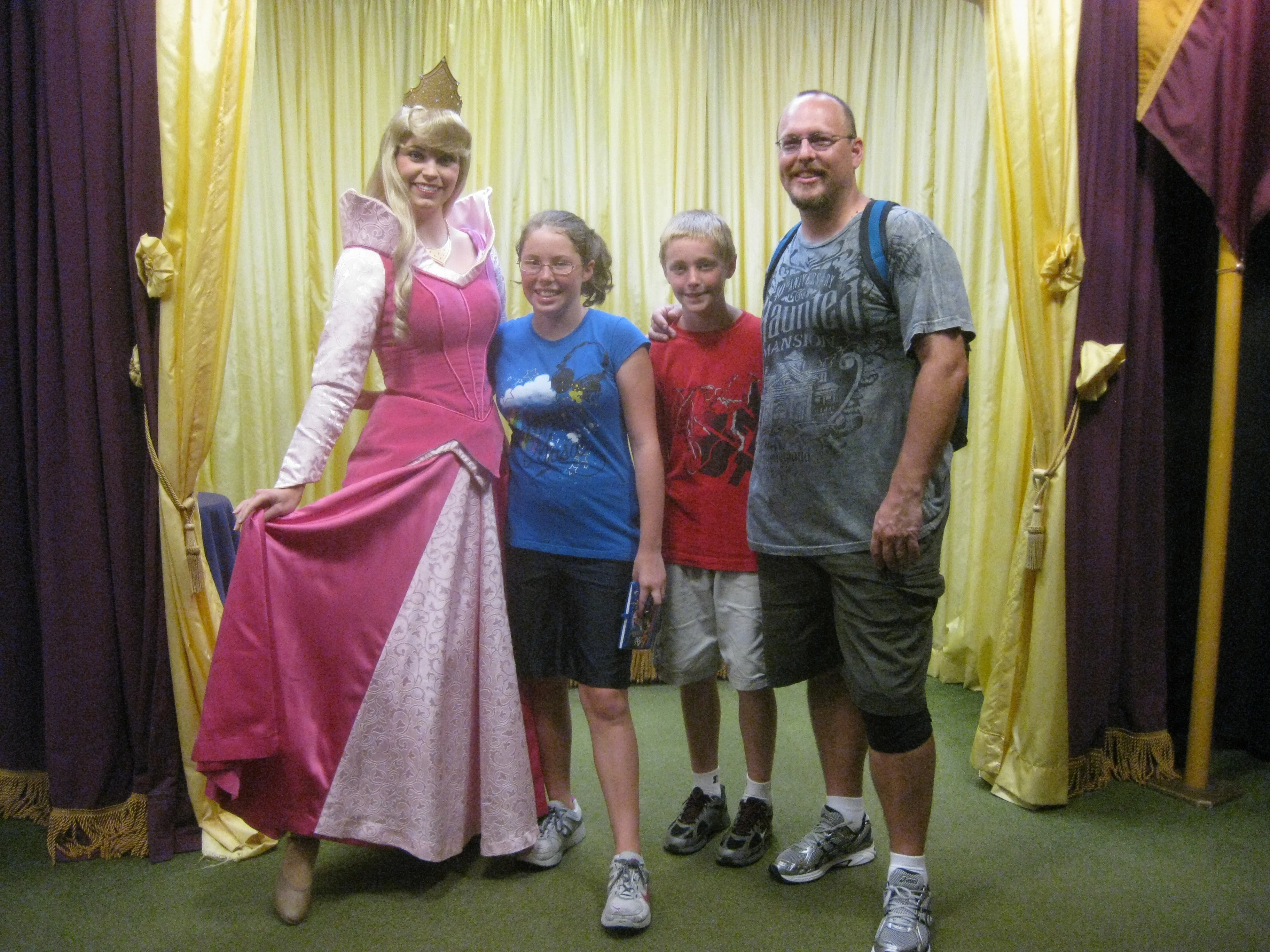 Aurora (Sleeping Beauty)  at Toontown in Magic Kingdom 2010