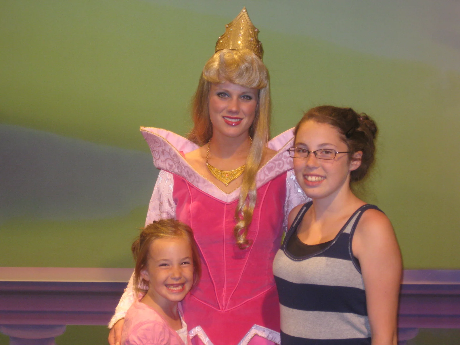 Aurora (Sleeping Beauty)  at Town Square Theater in Magic Kingdom 2011