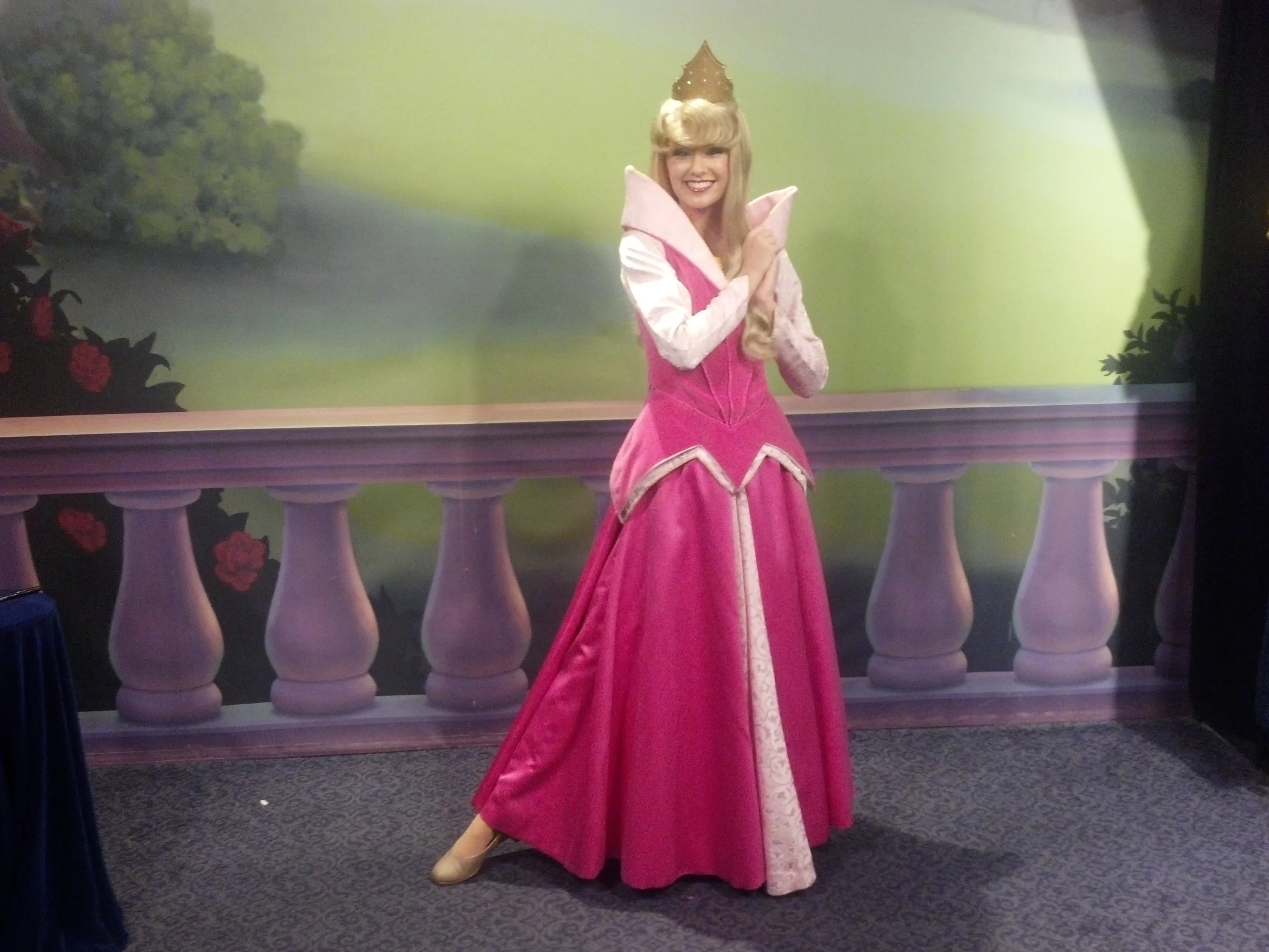 Aurora (Sleeping Beauty)  at Town Square Theater in Magic Kingdom 2012