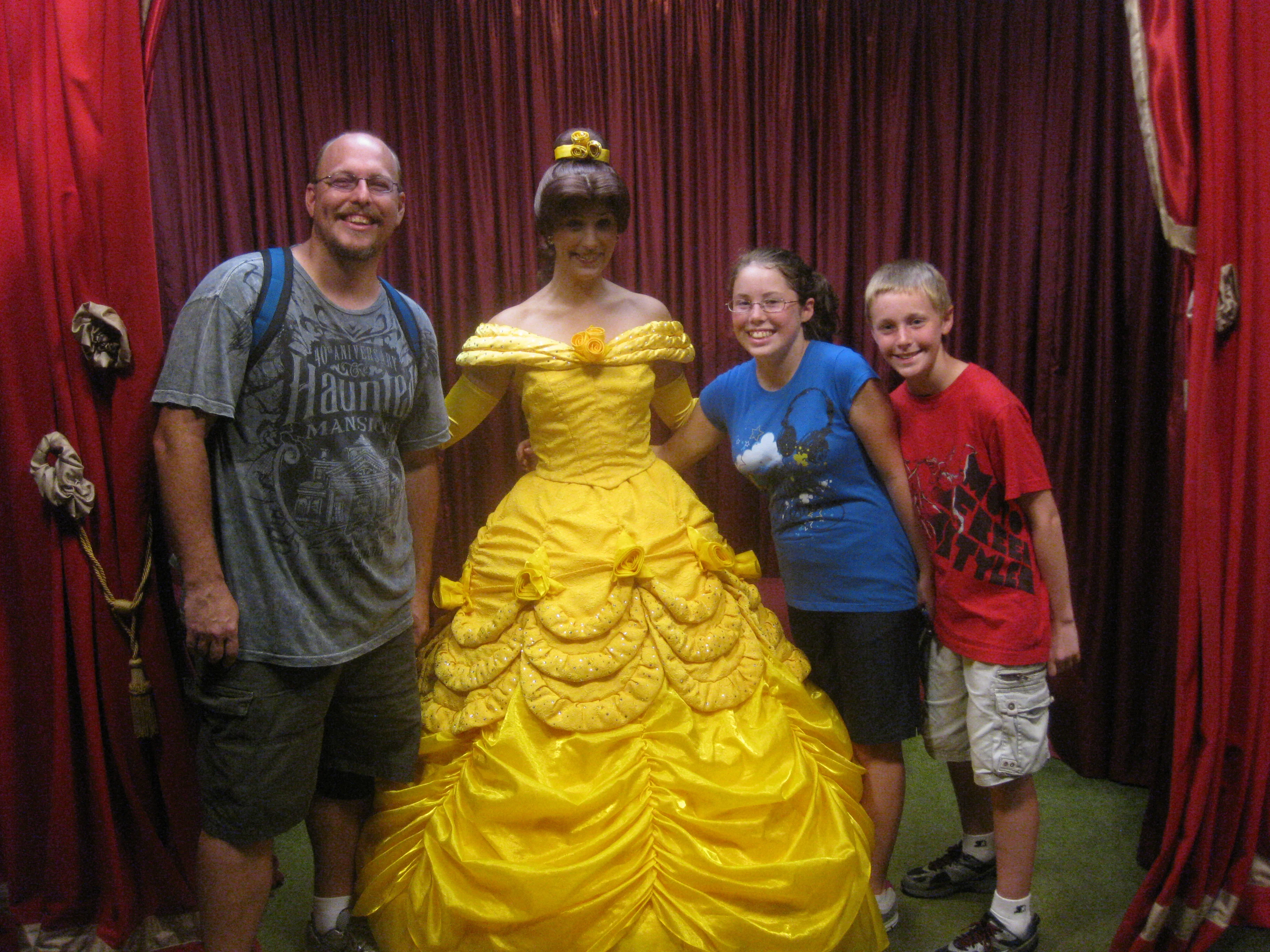 Belle at Toontown in Magic Kingdom 2010