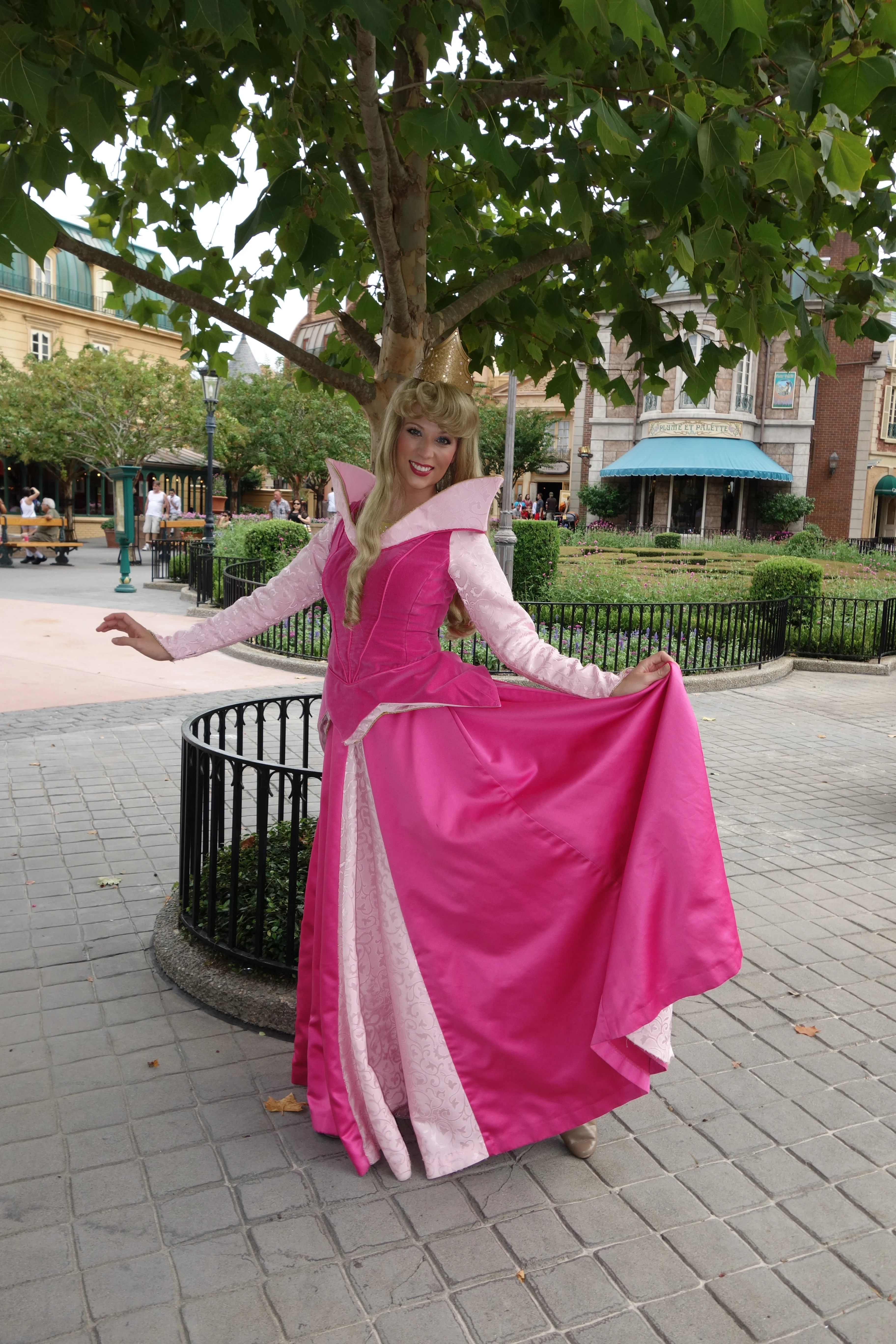 Aurora (Sleeping Beauty)  in France at Epcot 2012