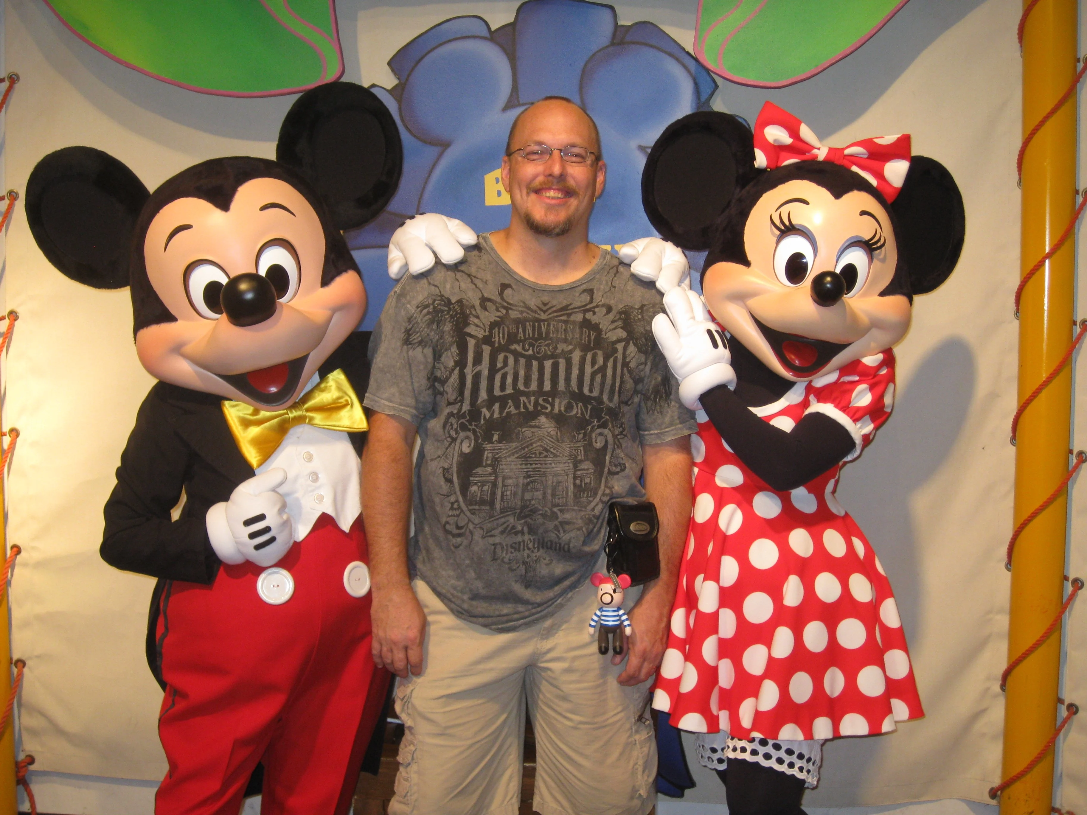 Mickey and Minnie at Toontown in Magic Kingdom 2010