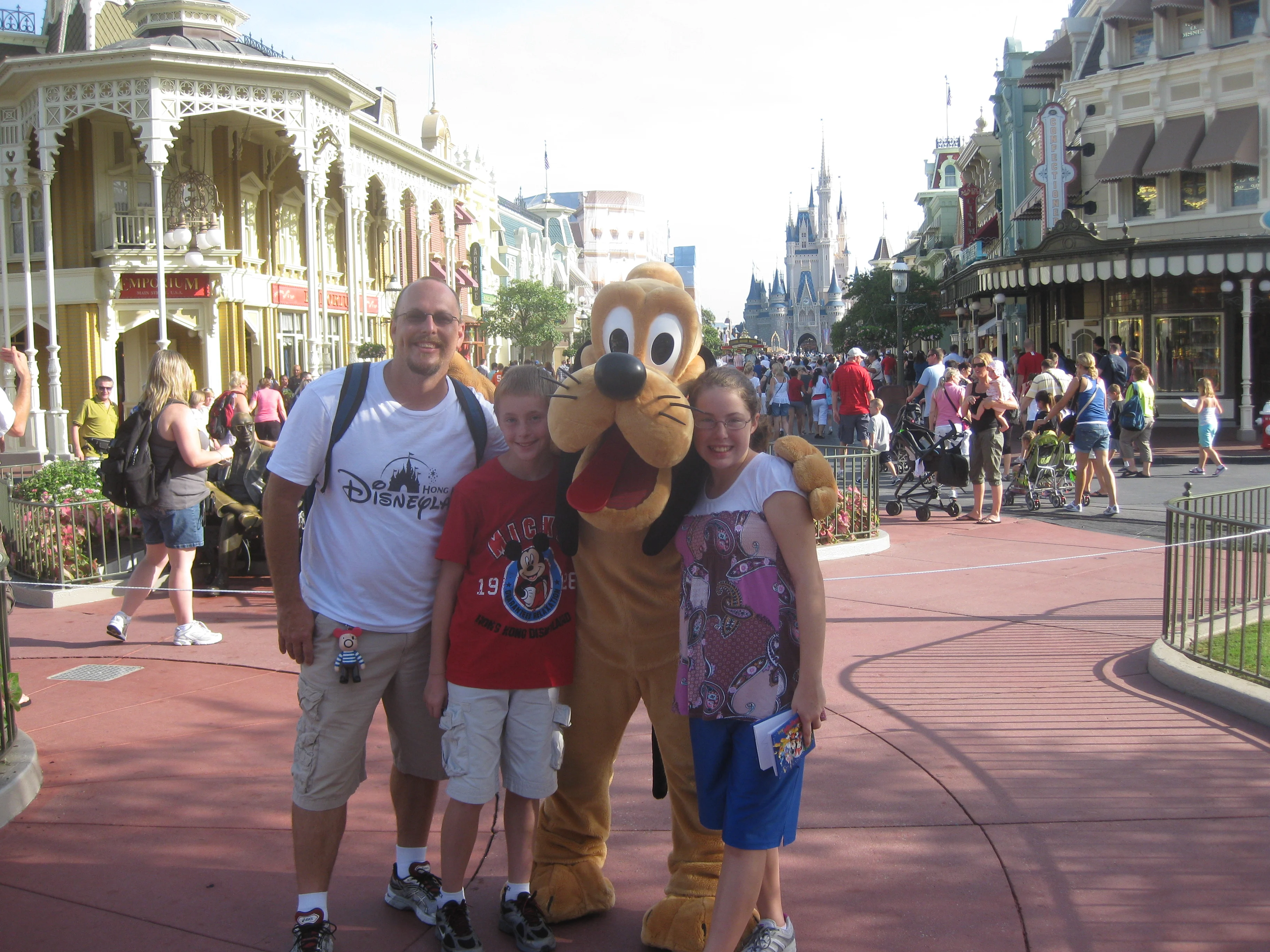 Pluto at Magic Kingdom 2010