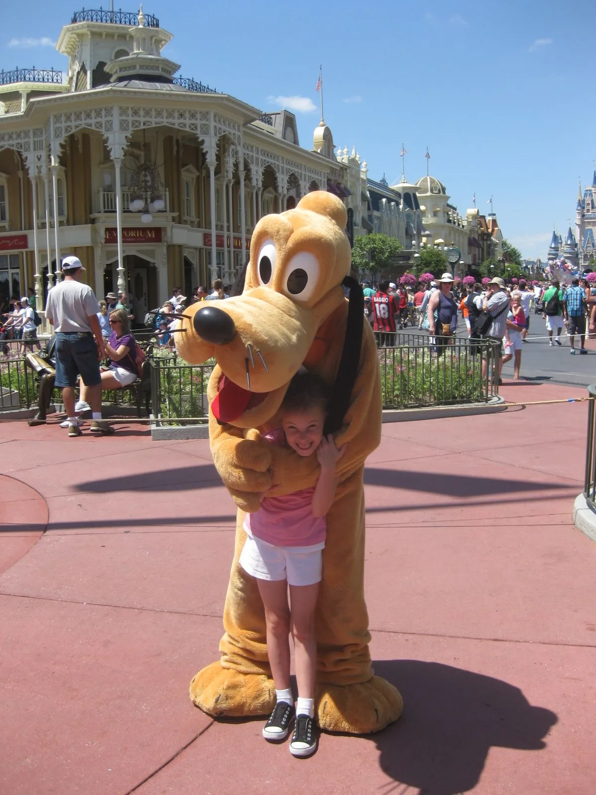 Pluto at Magic Kingdom 2011
