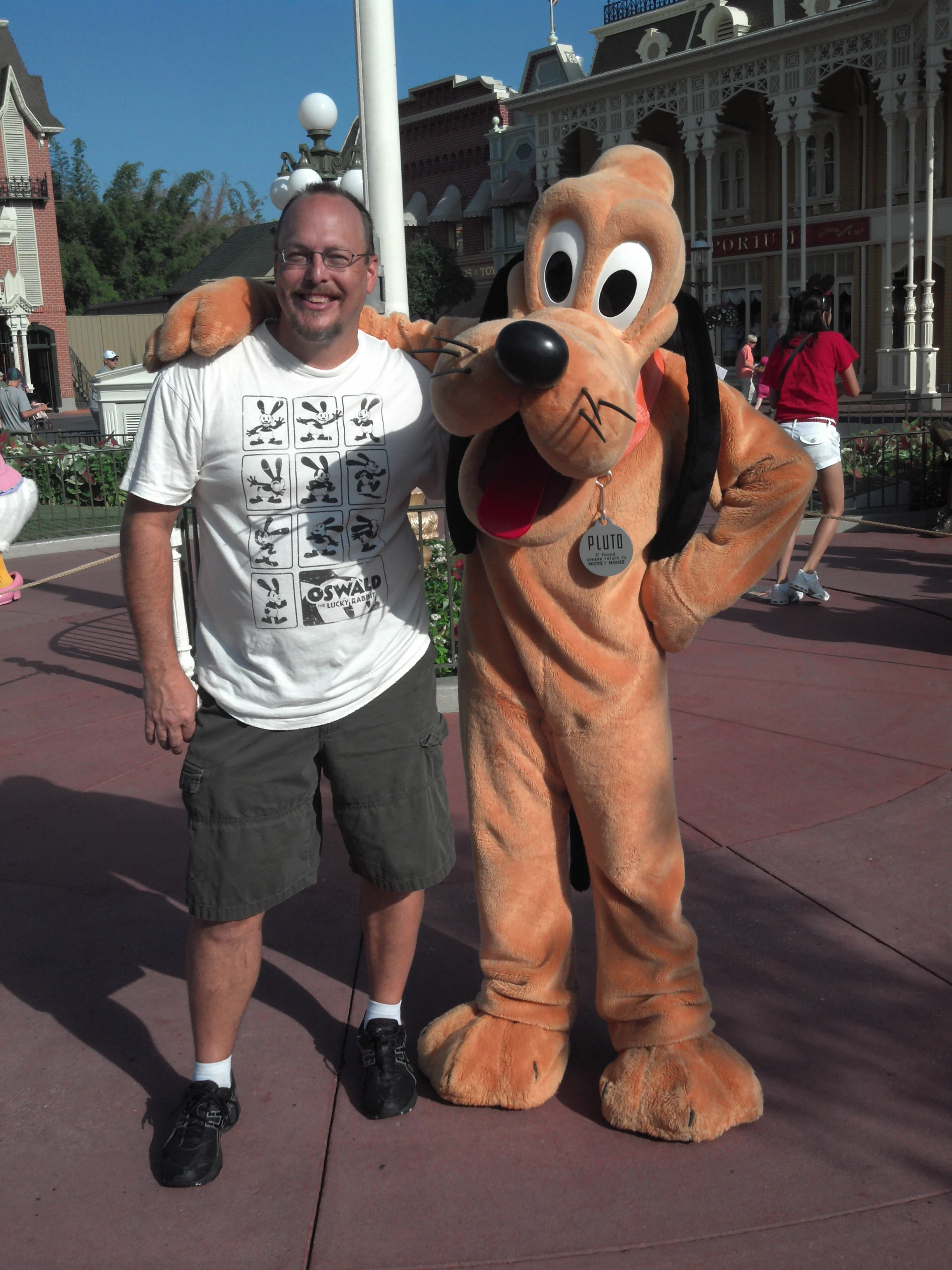 Pluto at Magic Kingdom 2012
