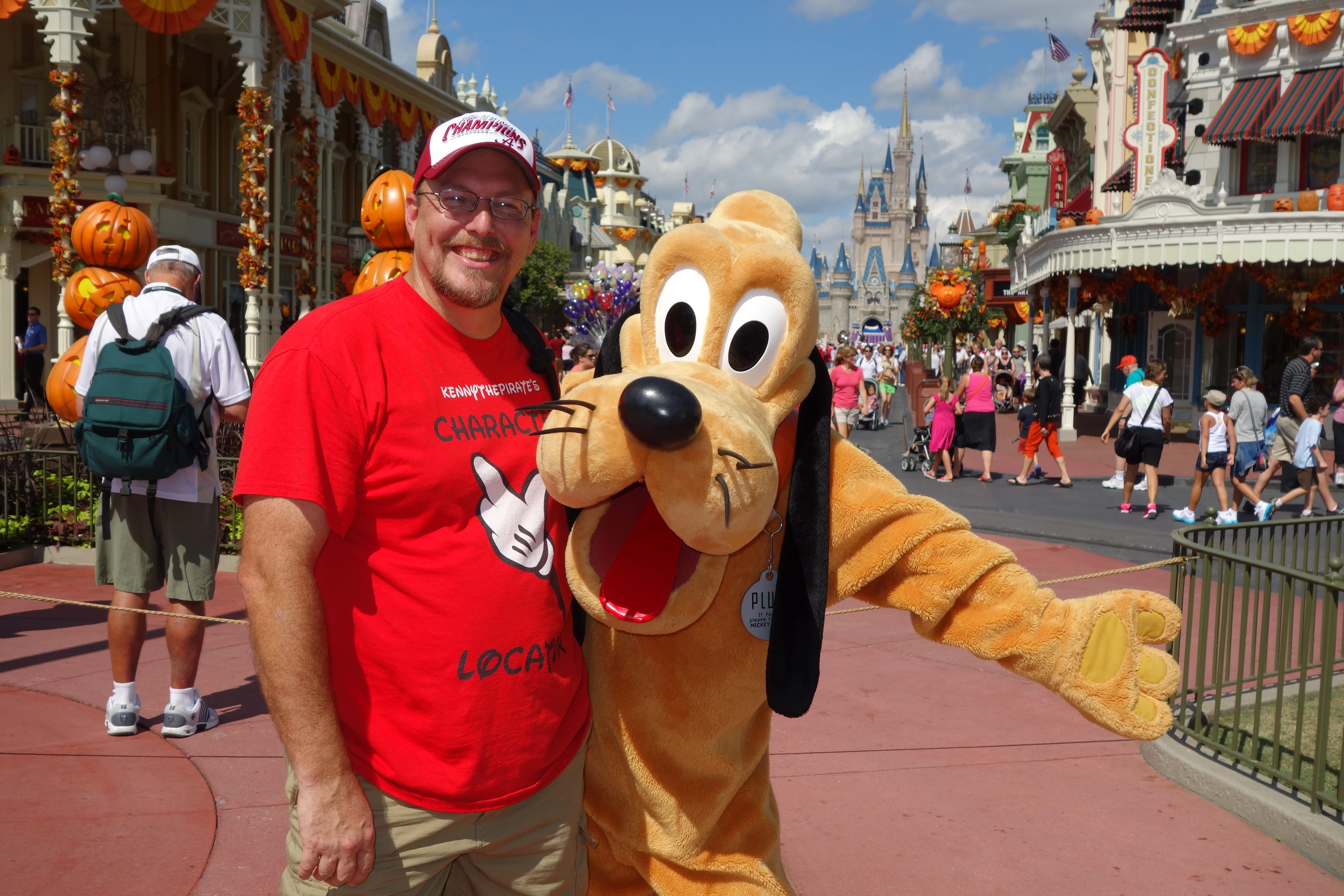 Pluto at Magic Kingdom 2012