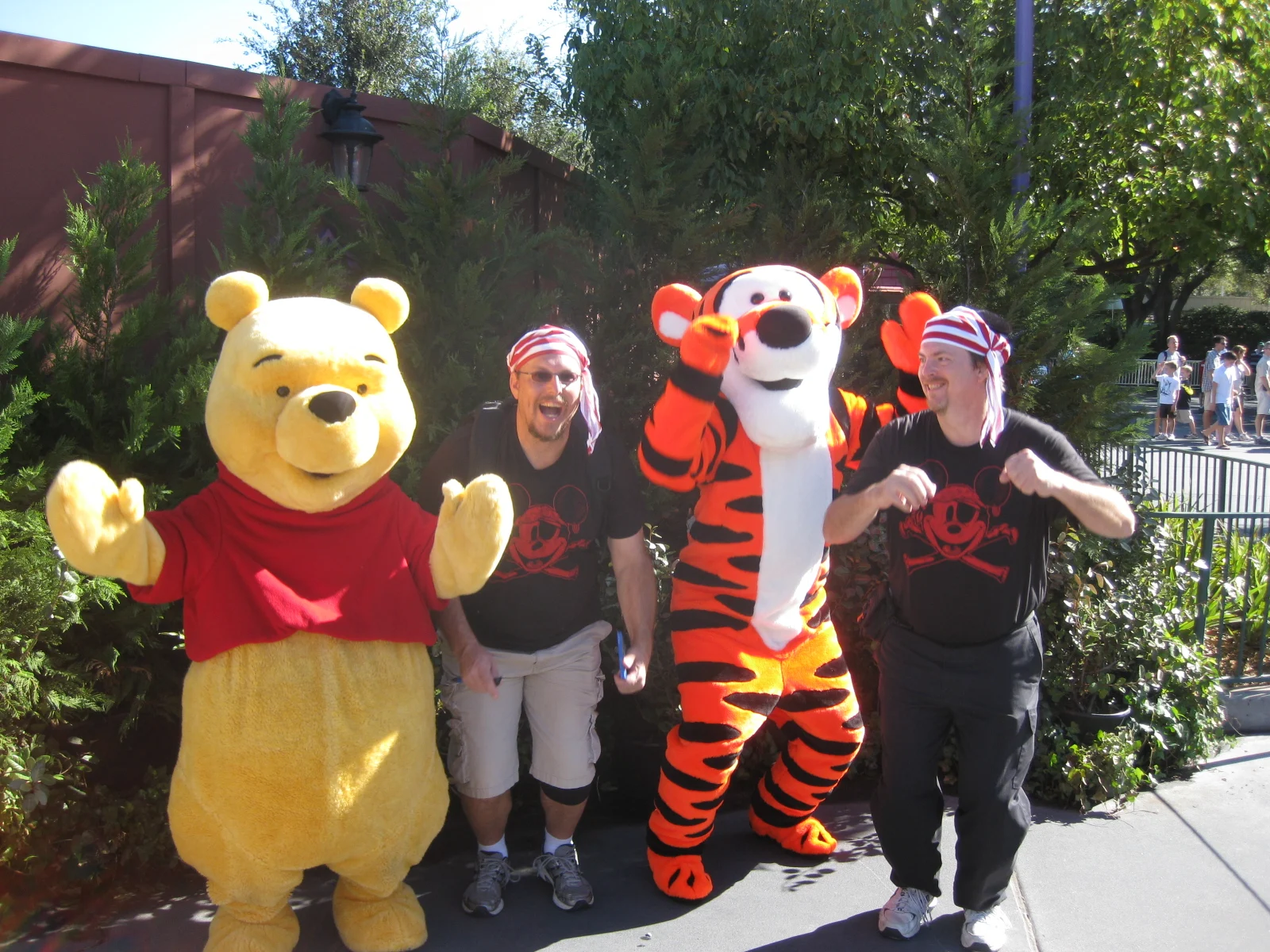Tigger and Pooh Fantasyland Magic Kingdom 2010