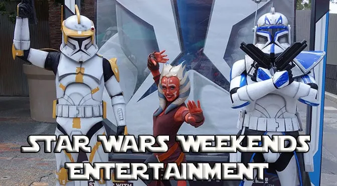 show schedules for star wars weekends at hollywood studios