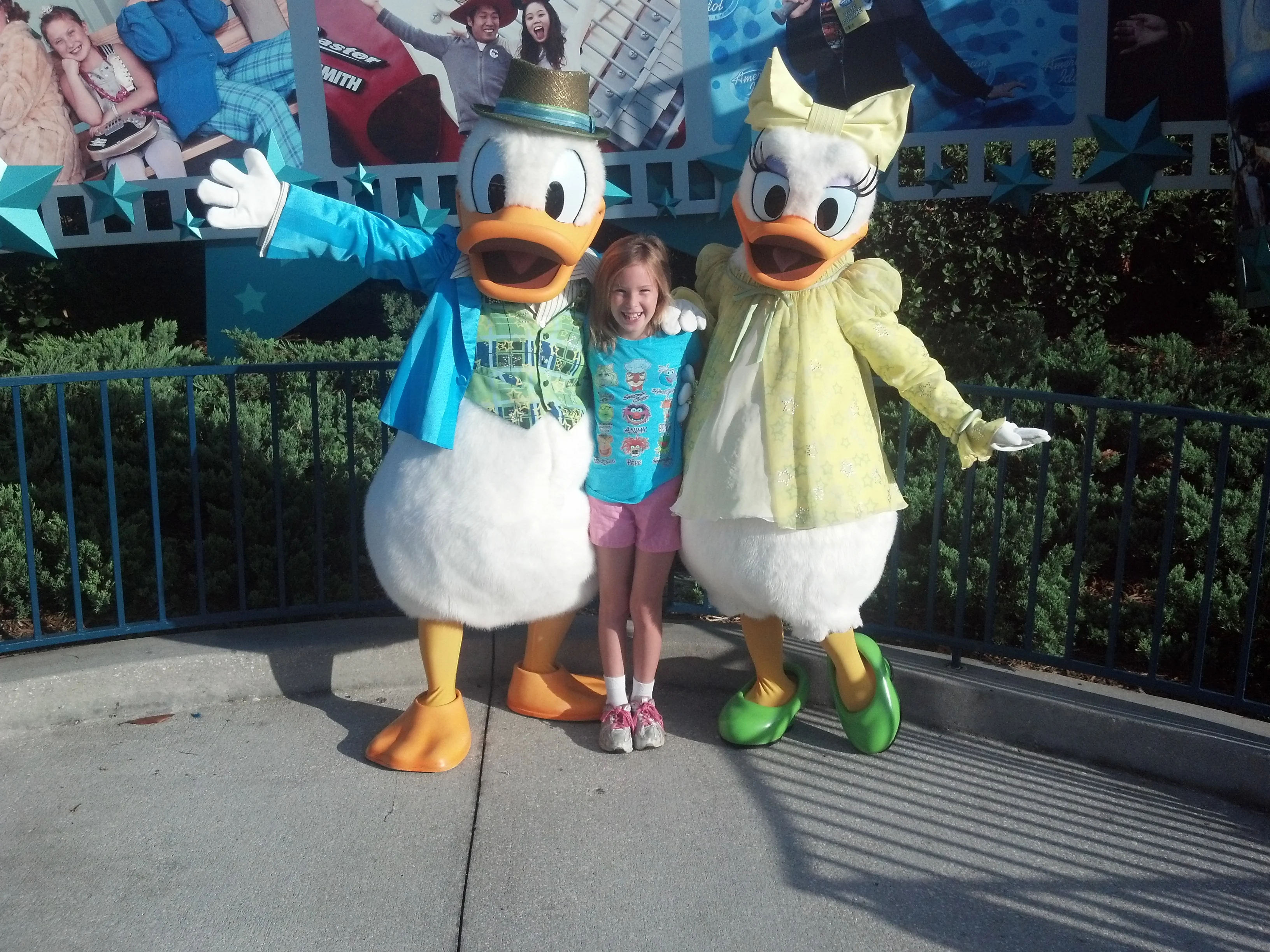 Daisy and Donald Hollywood Studios 2012