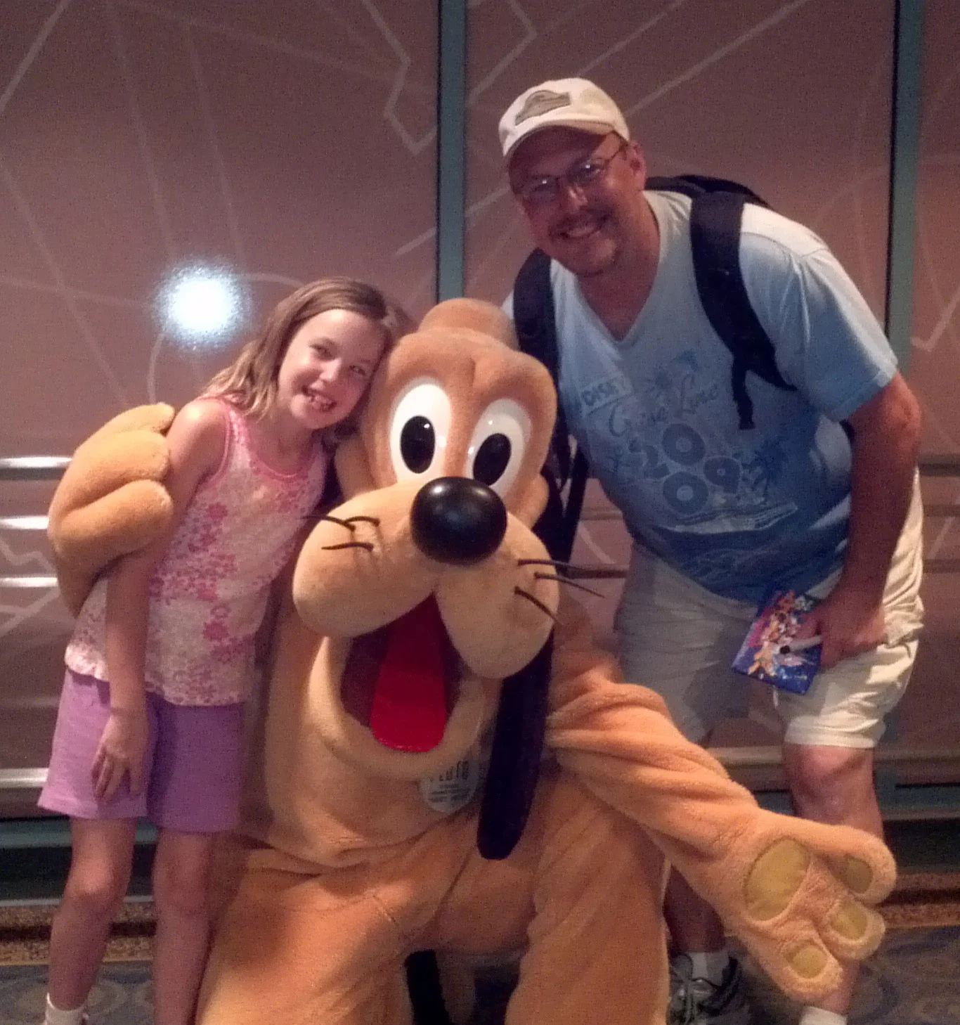 Pluto and Goofy at Hollywood Studios 2012