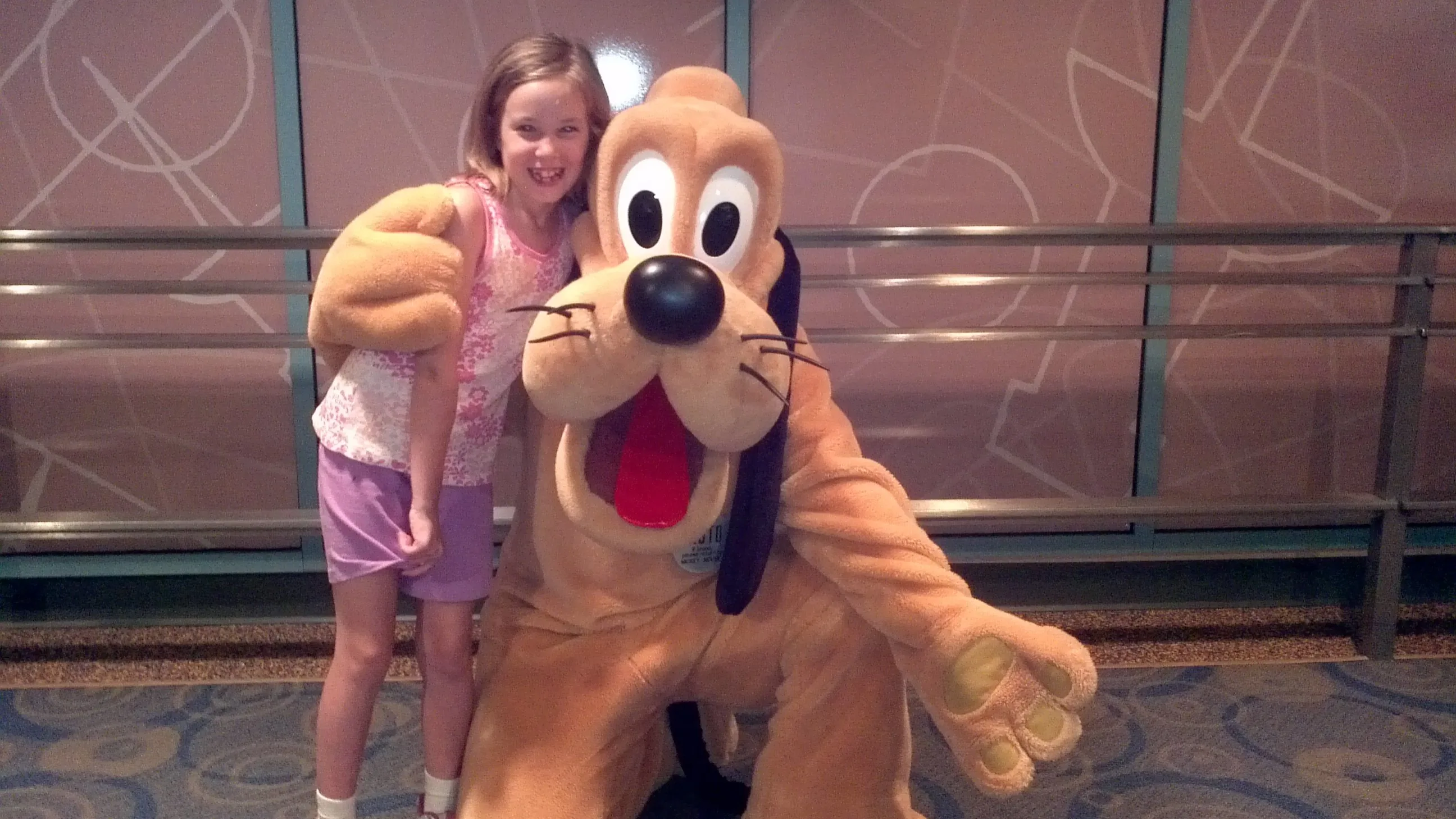 Pluto and Goofy at Hollywood Studios 2012