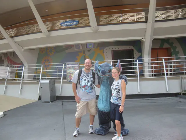 Stitch in Tomorrowland Magic Kingdom 2011