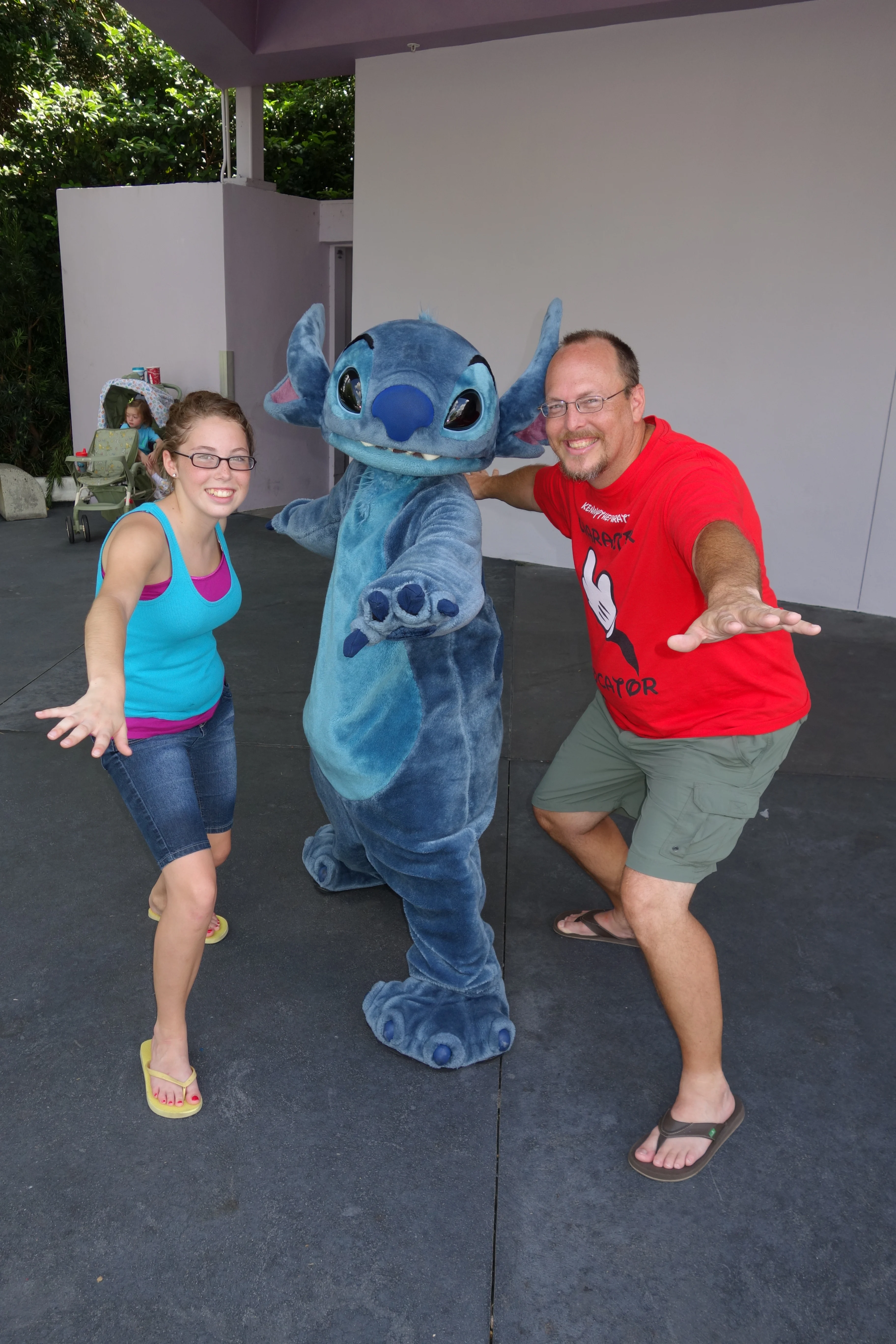 Stitch in Tomorrowland Magic Kingdom 2012