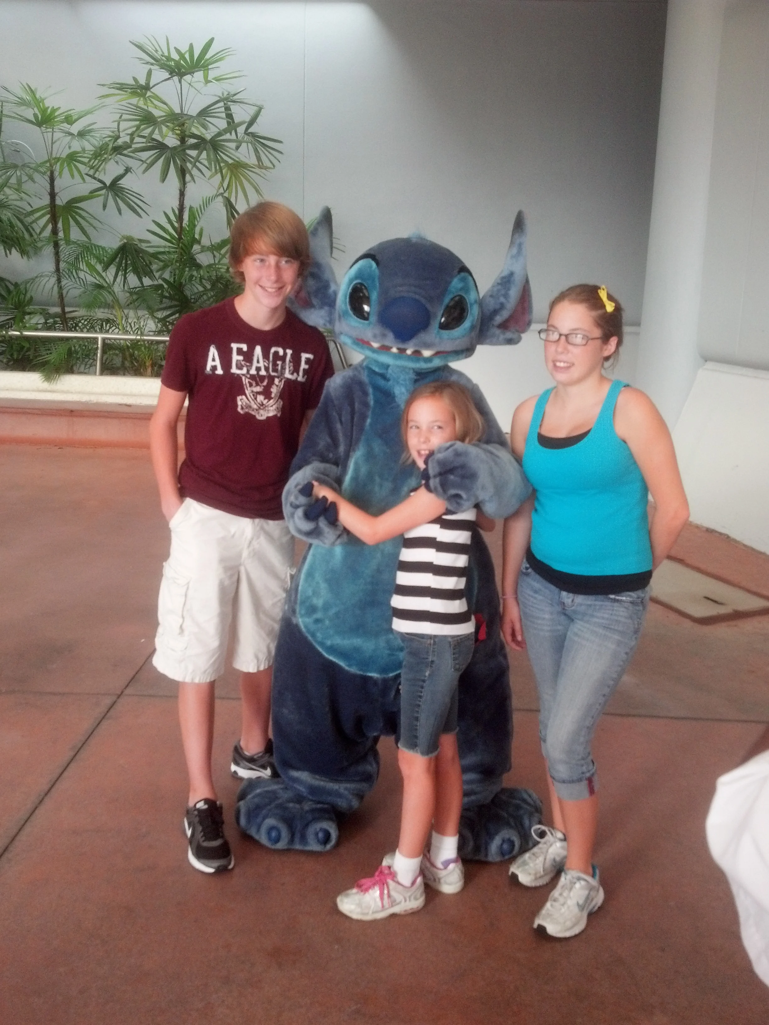 Stitch in Tomorrowland Magic Kingdom 2012