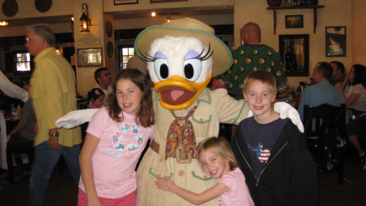 Daisy Duck at Animal Kingdom