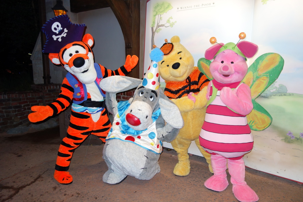 Tigger, Eeyore, Winnie the Pooh and Piglet 2012