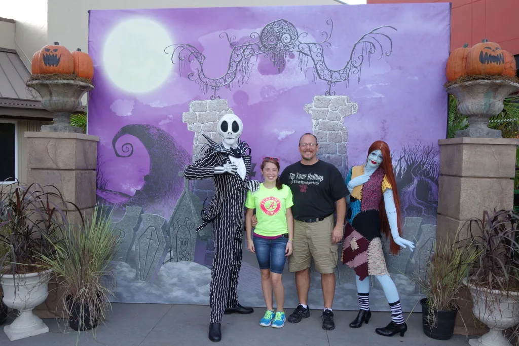 Jack Skellington and Sally
