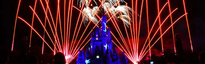 Wishes Fireworks at Magic Kingdom