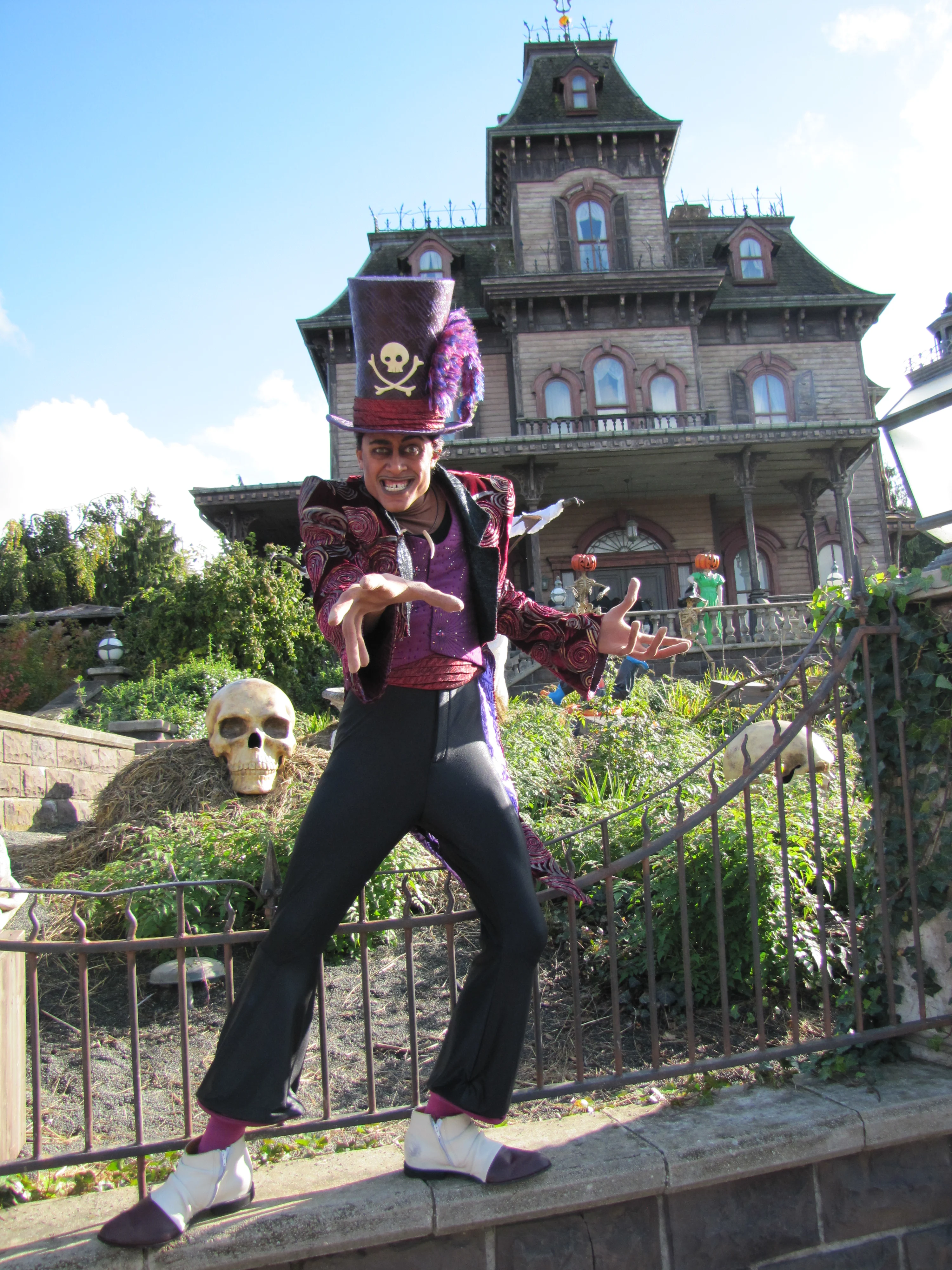 Dr Facilier only does Meet'n'Greets during the Halloween Season