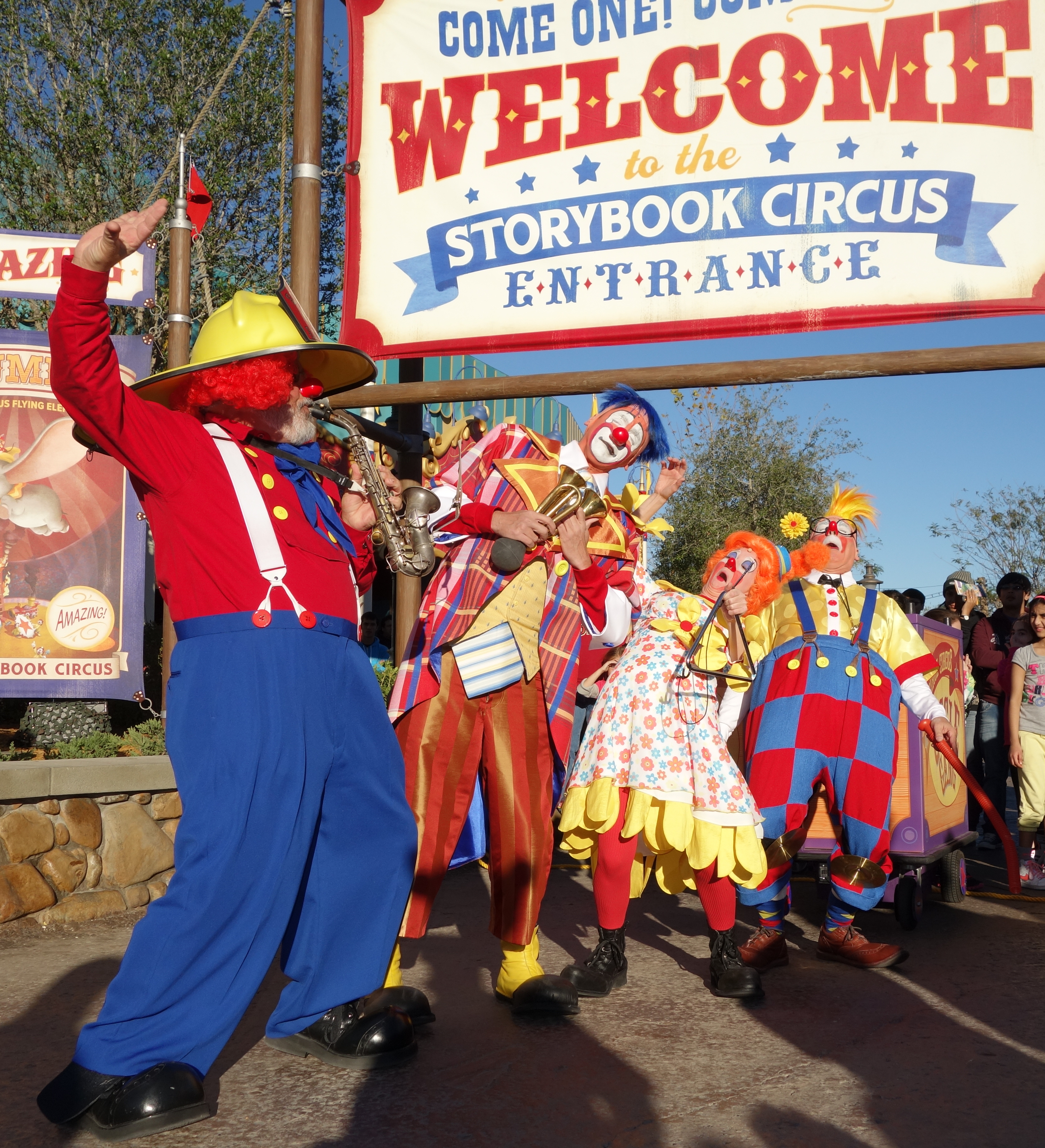 Storybook Giggle Gang in Storybook Circus at the Magic Kingdom