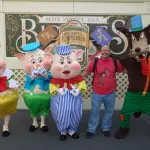 Walt Disney World, Magic Kingdom, Limited Time Magic, Long-lost Friends, Three Little Pigs, Big Bad Wolf